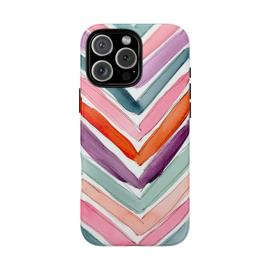 Colorful Pattern Classic Phone Case,  Abstract Phone Case