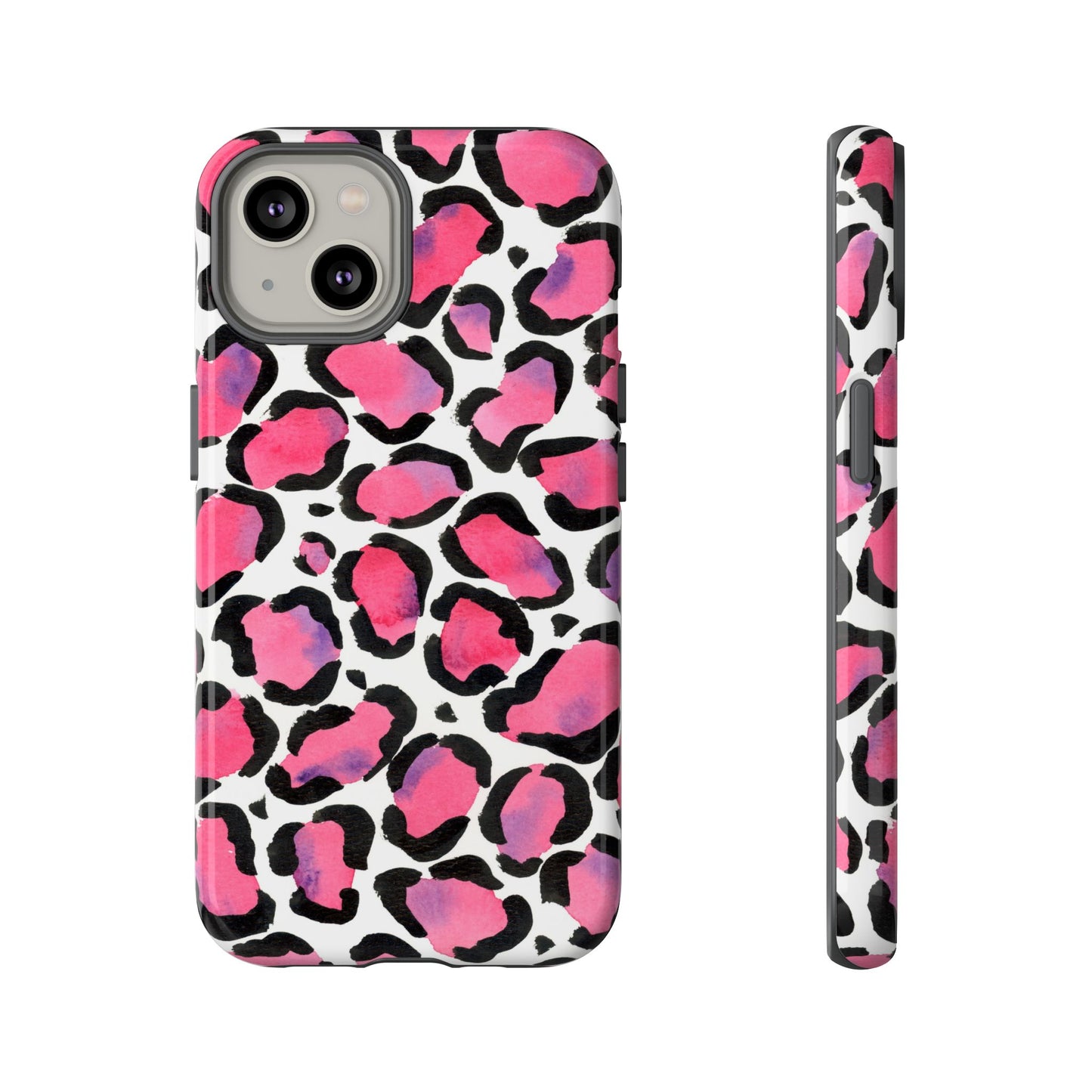 Wild in Pink- Leopard Print Phone Case