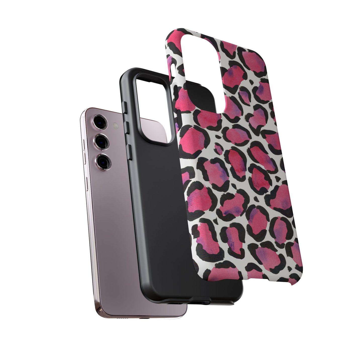 Wild in Pink- Leopard Print Phone Case