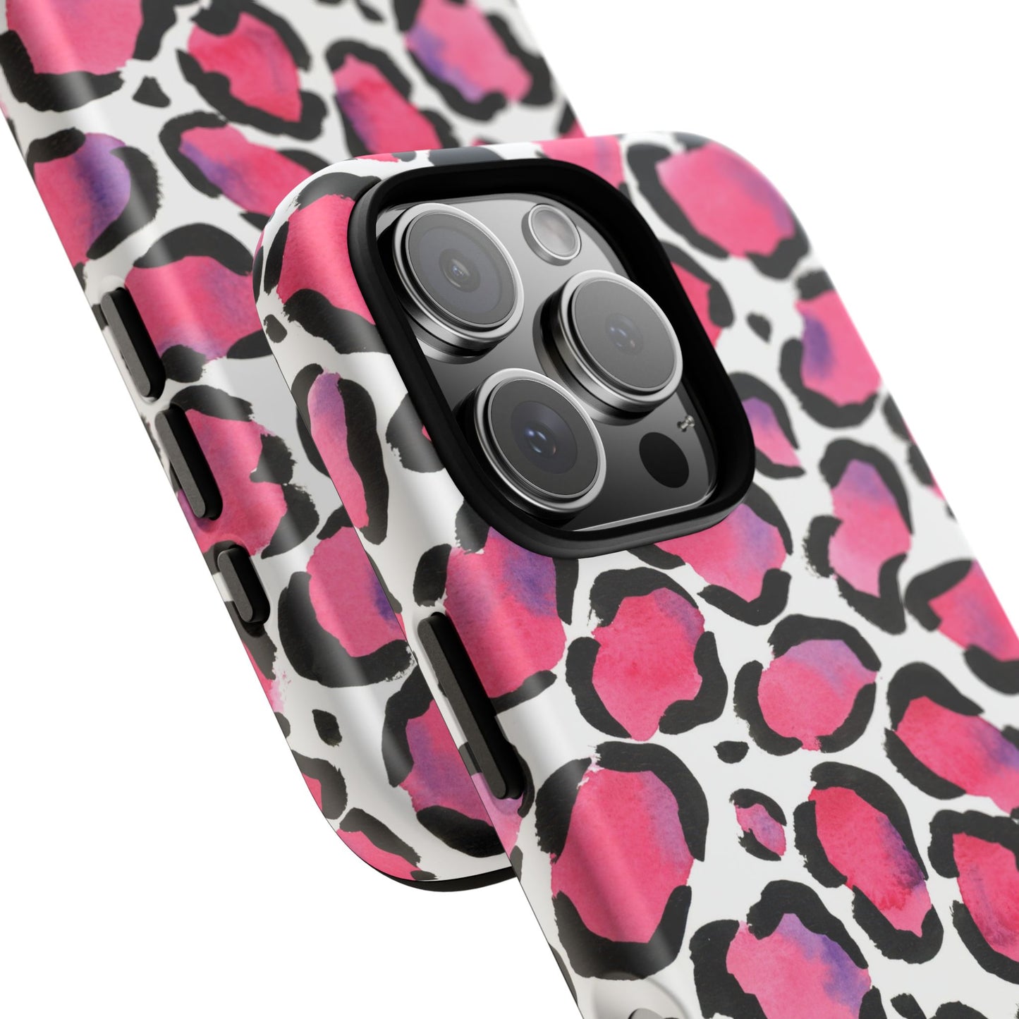 Wild in Pink- Leopard Print Phone Case