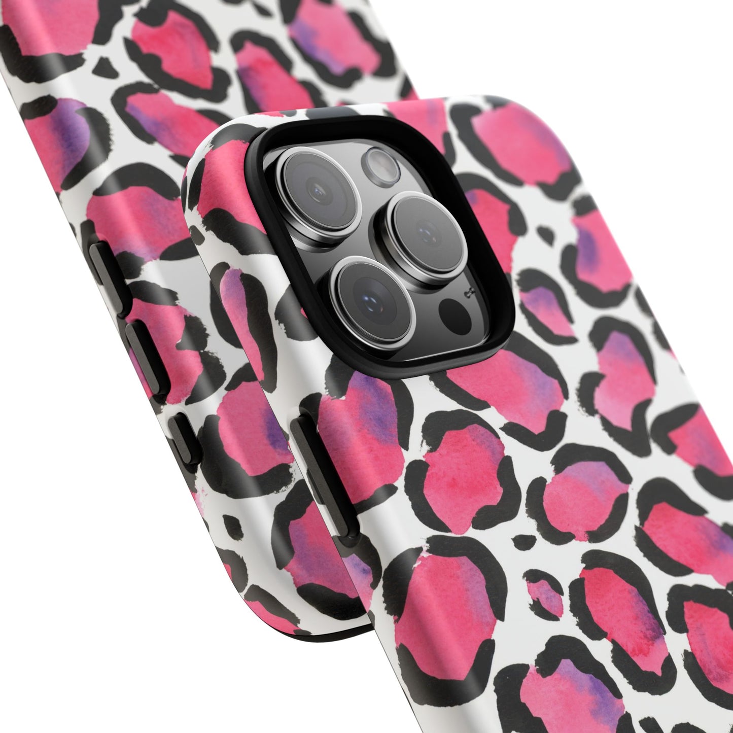 Wild in Pink- Leopard Print Phone Case