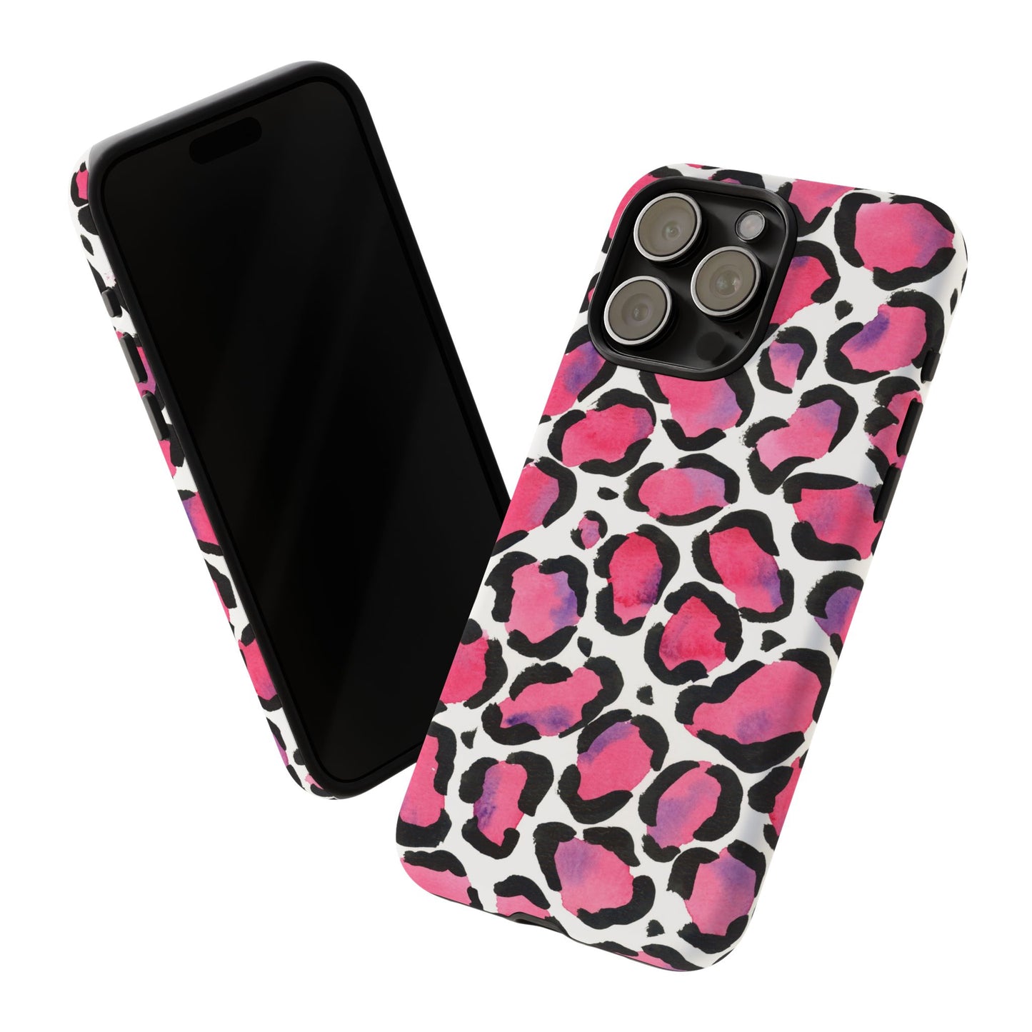 Wild in Pink- Leopard Print Phone Case