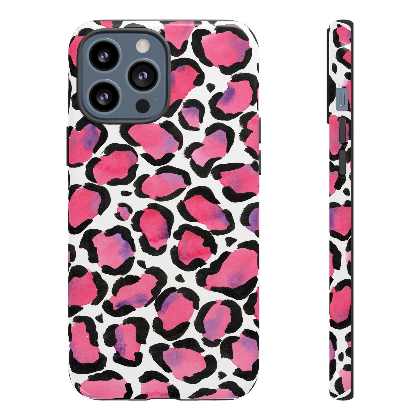 Wild in Pink- Leopard Print Phone Case