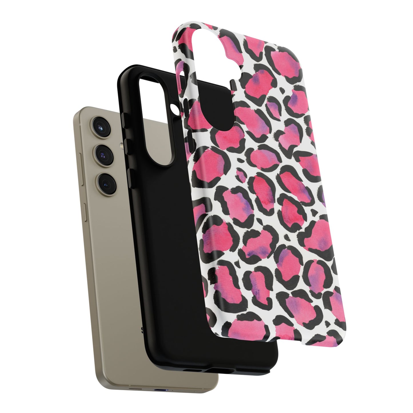Wild in Pink- Leopard Print Phone Case