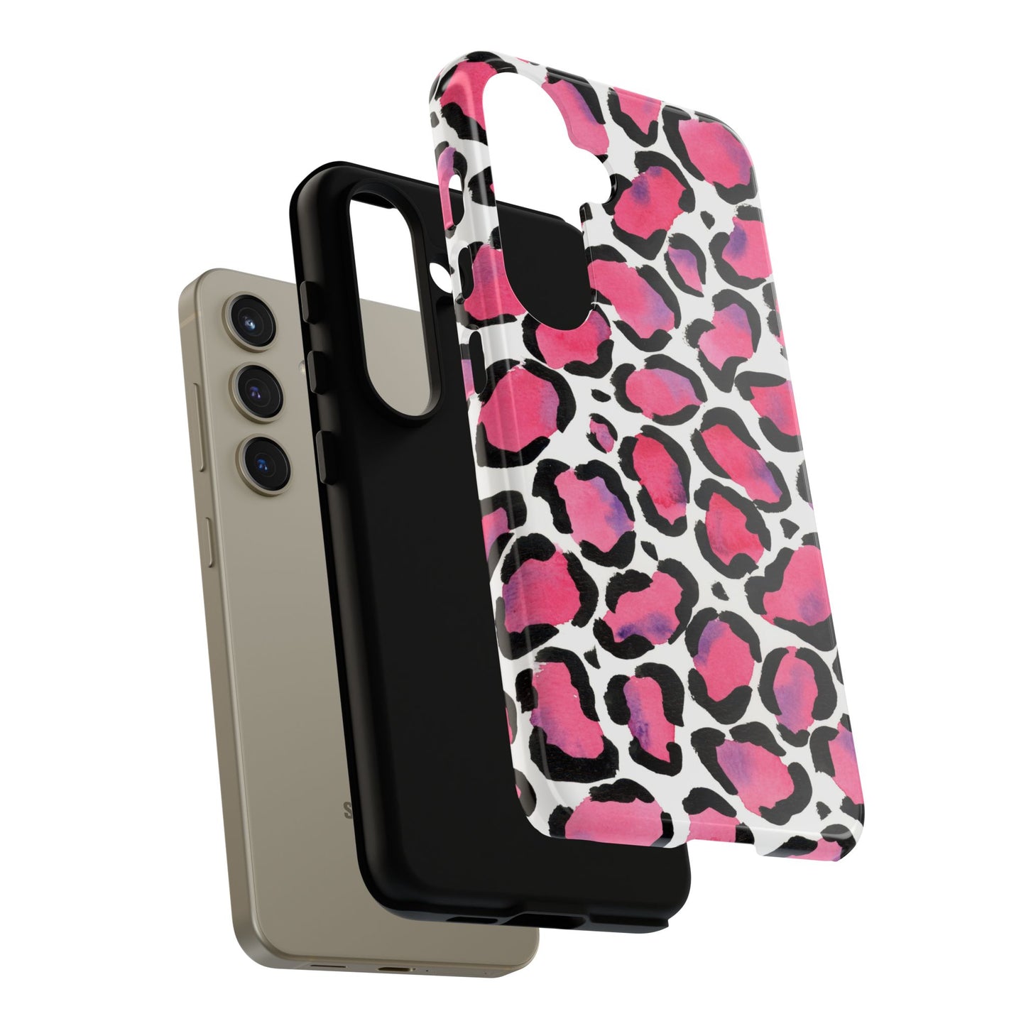 Wild in Pink- Leopard Print Phone Case