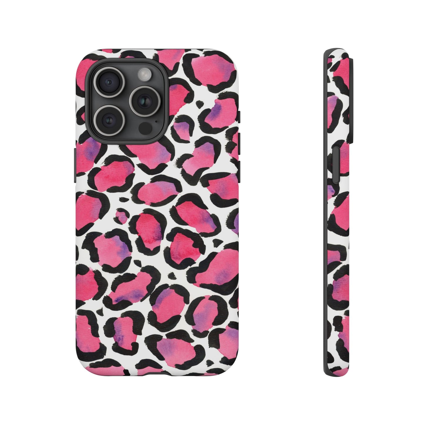 Wild in Pink- Leopard Print Phone Case