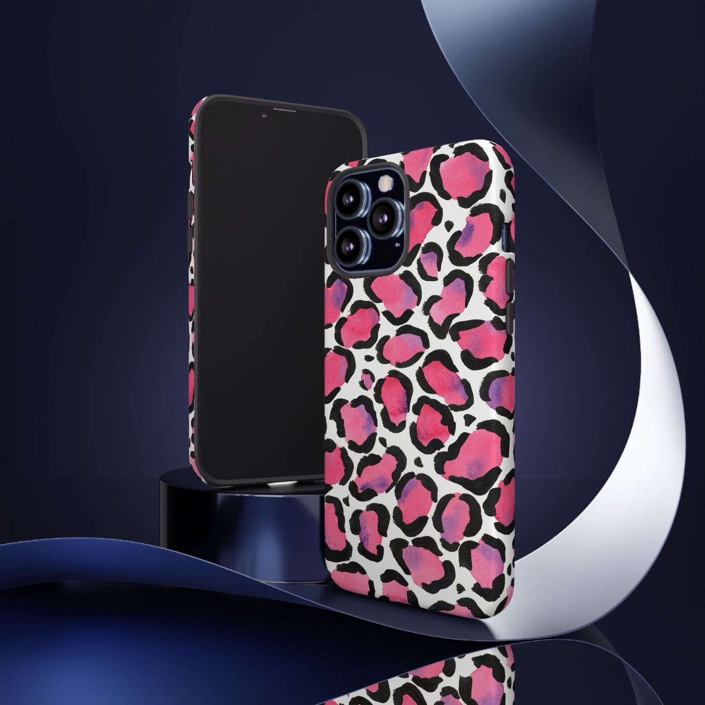 Wild in Pink- Leopard Print Phone Case