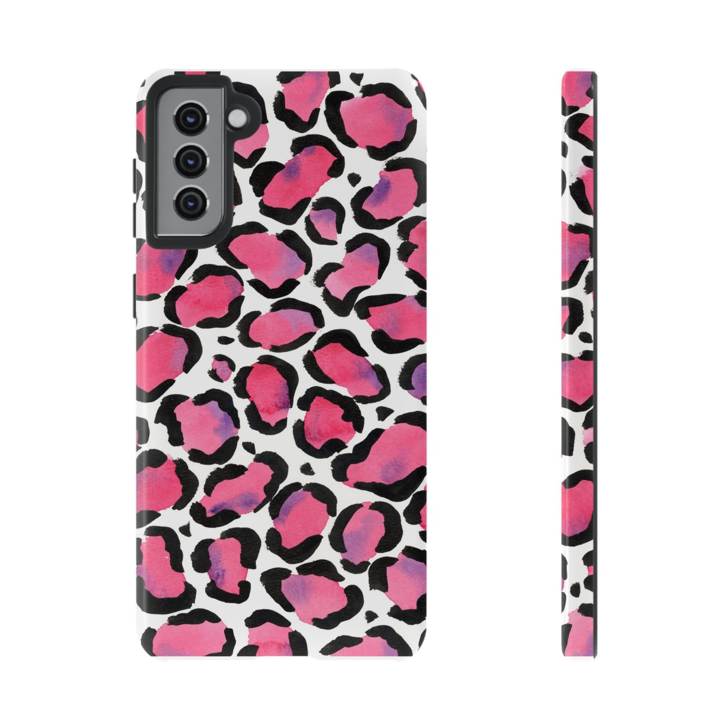 Wild in Pink- Leopard Print Phone Case
