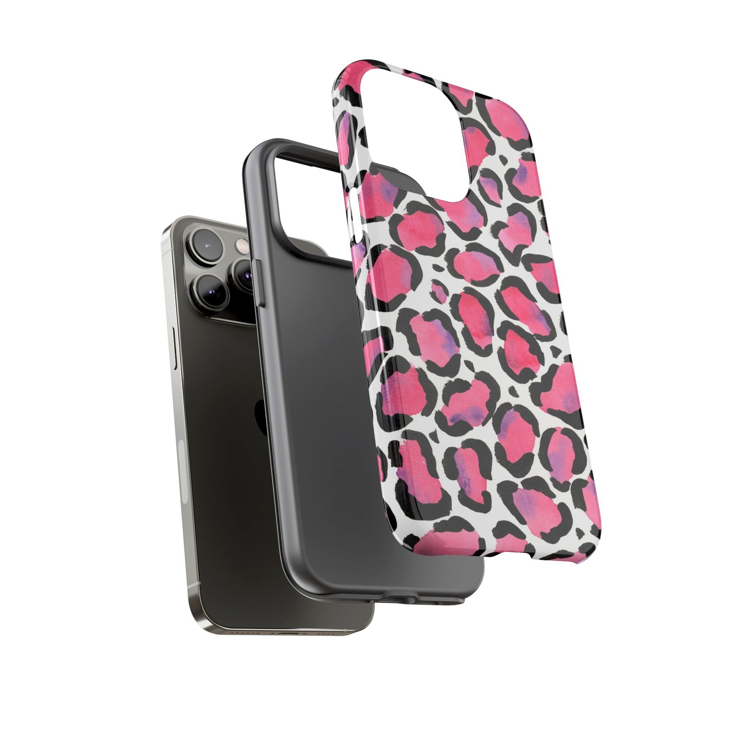 Wild in Pink- Leopard Print Phone Case