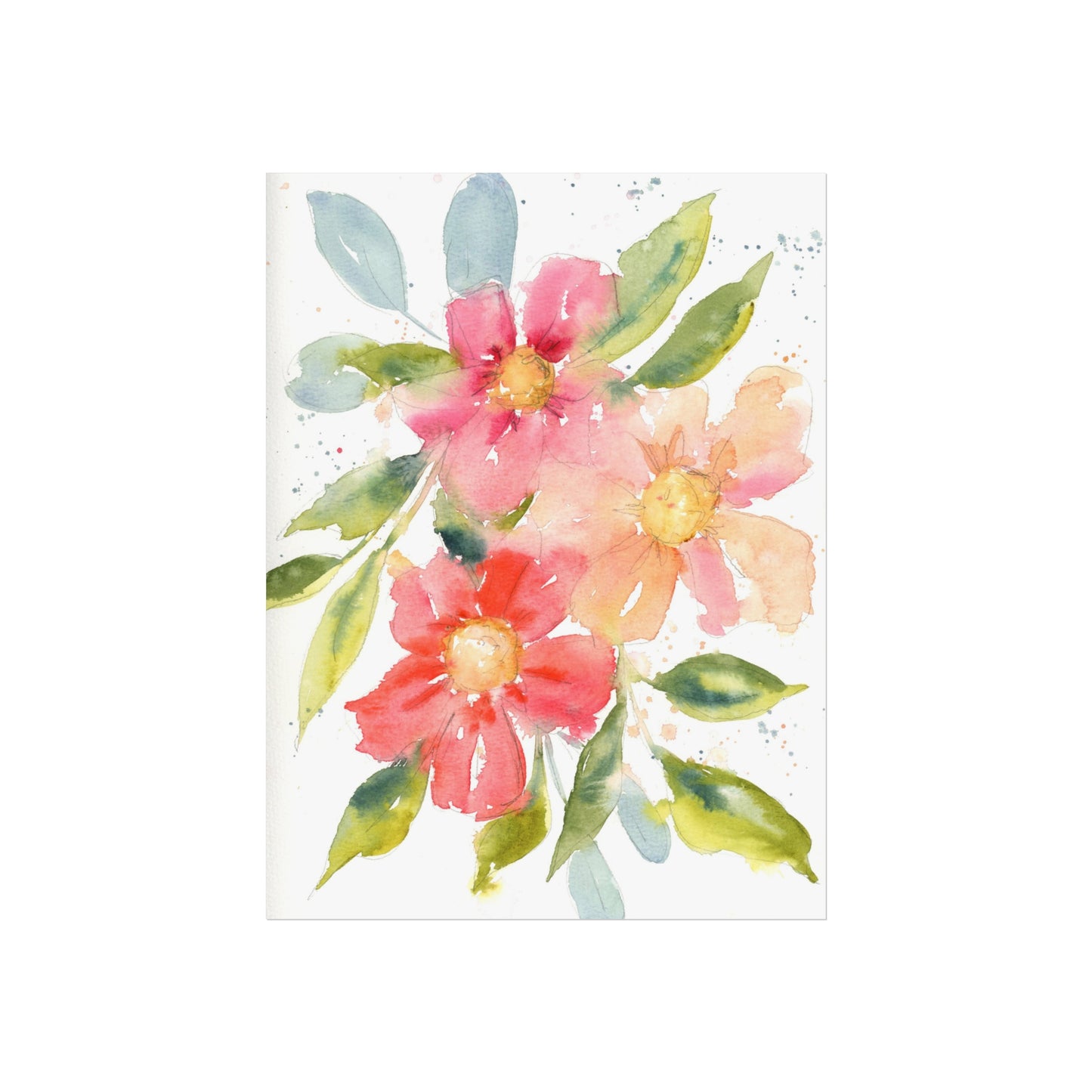 Soft Floral Watercolor Fine Art Prints