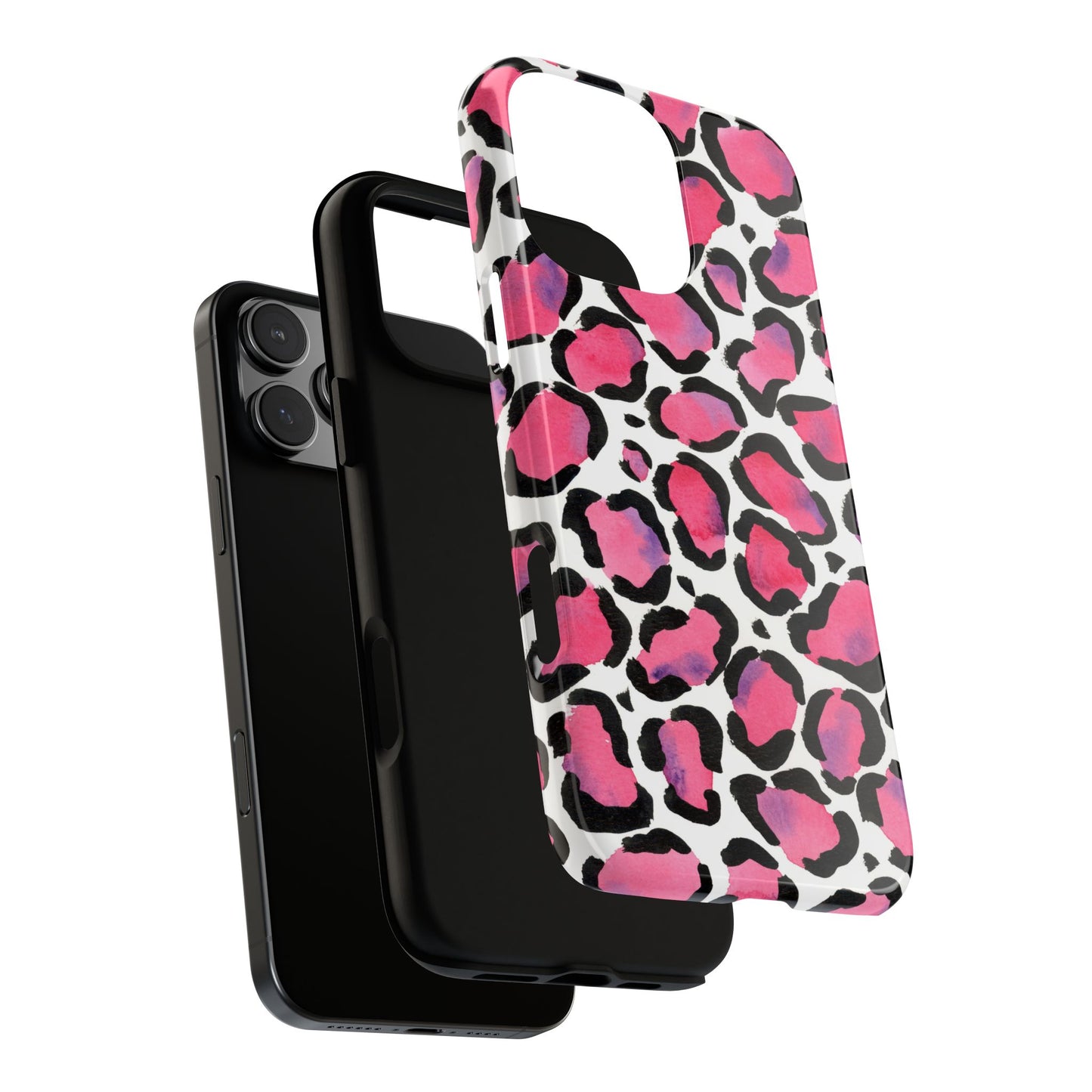 Wild in Pink- Leopard Print Phone Case