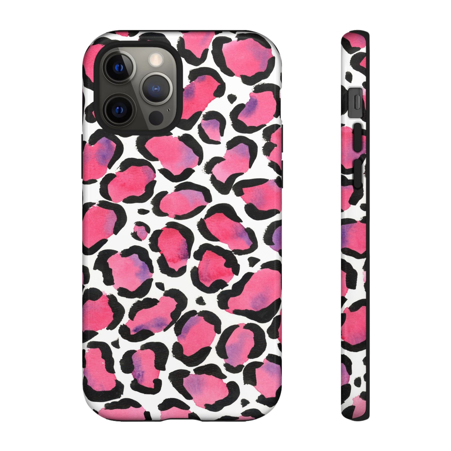 Wild in Pink- Leopard Print Phone Case