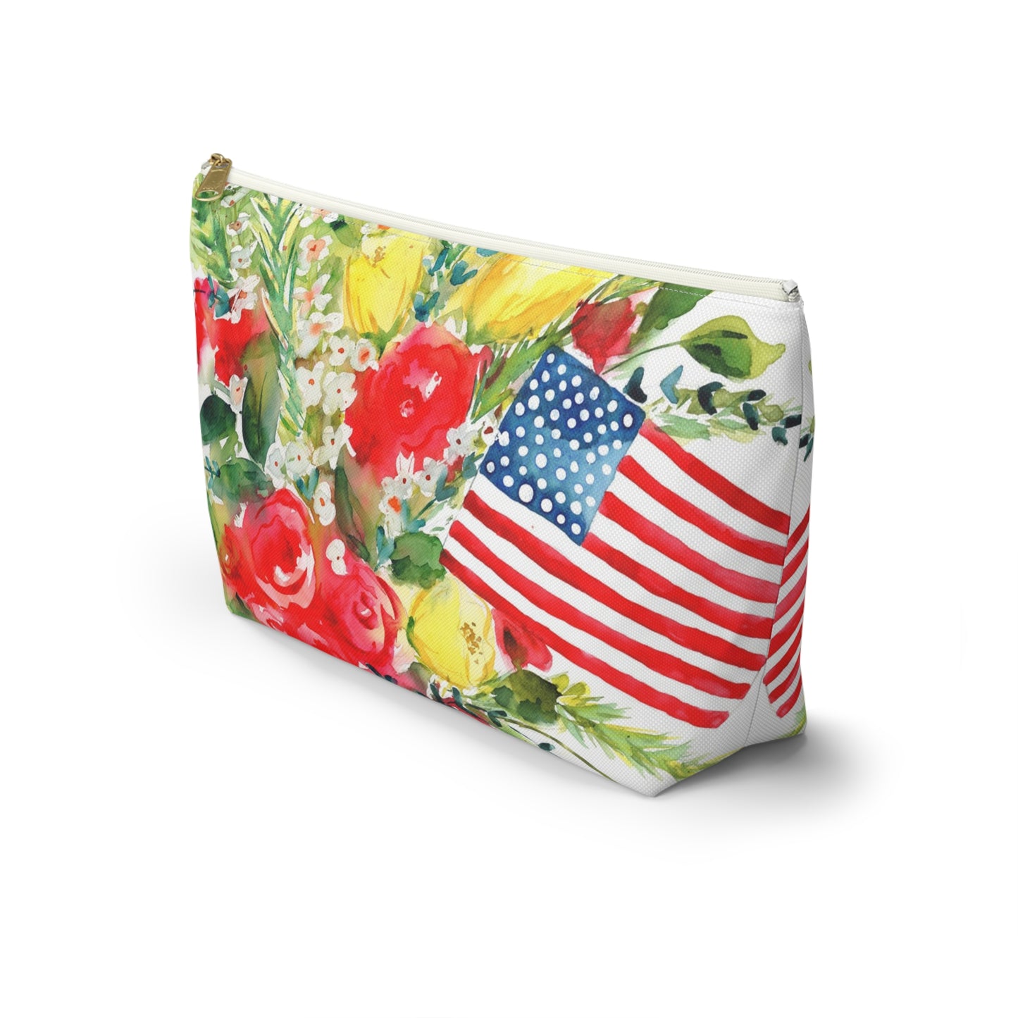 Red White and Bloom Small Organizer
