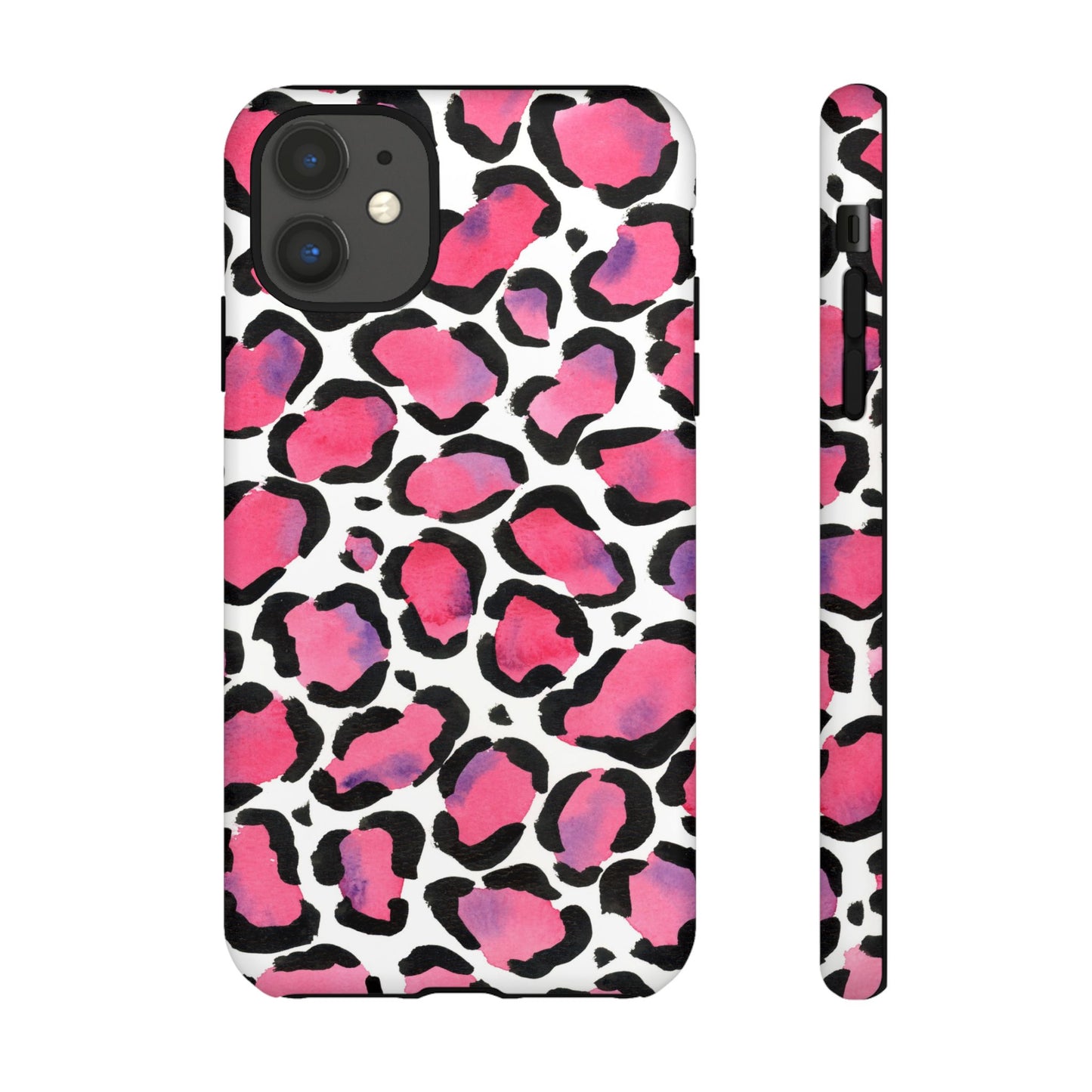 Wild in Pink- Leopard Print Phone Case