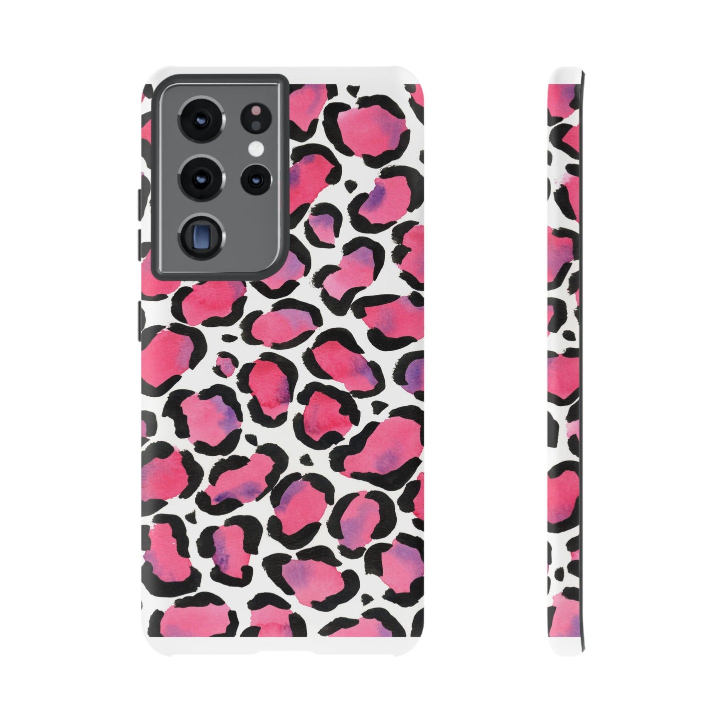 Wild in Pink- Leopard Print Phone Case