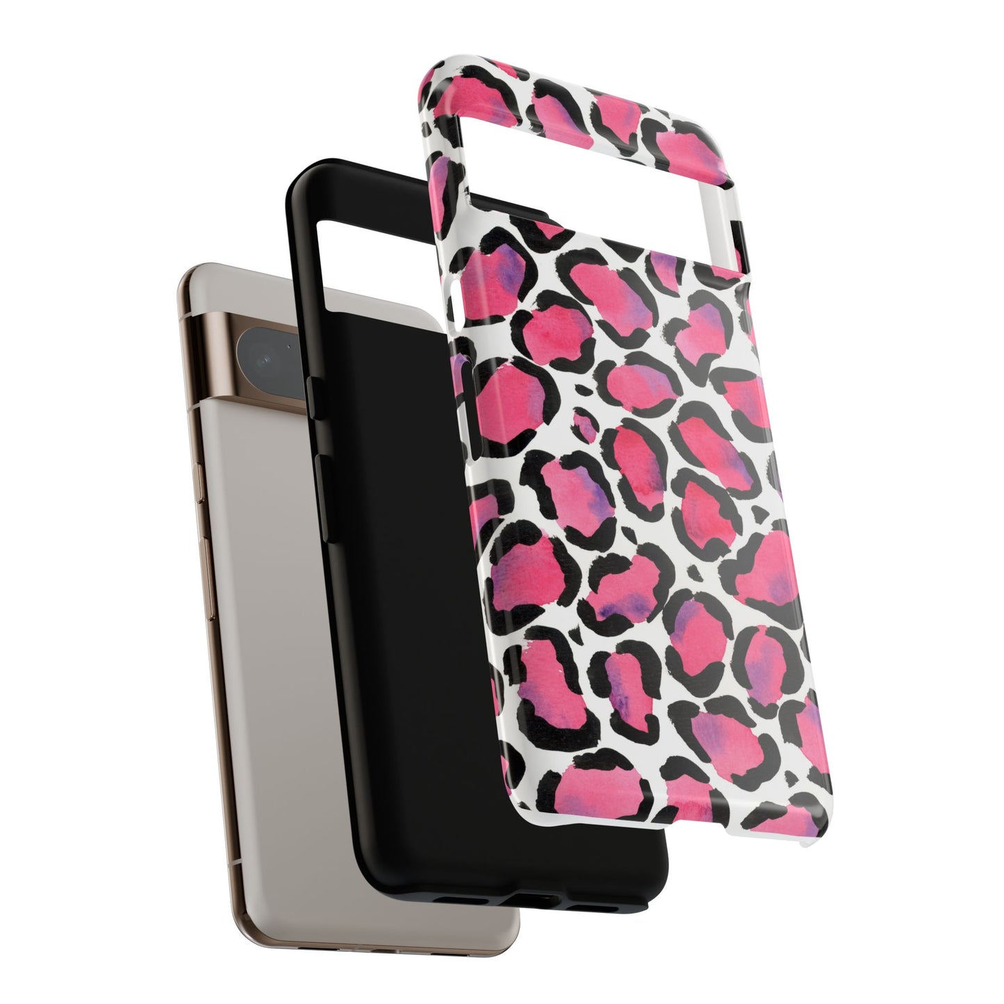 Wild in Pink- Leopard Print Phone Case