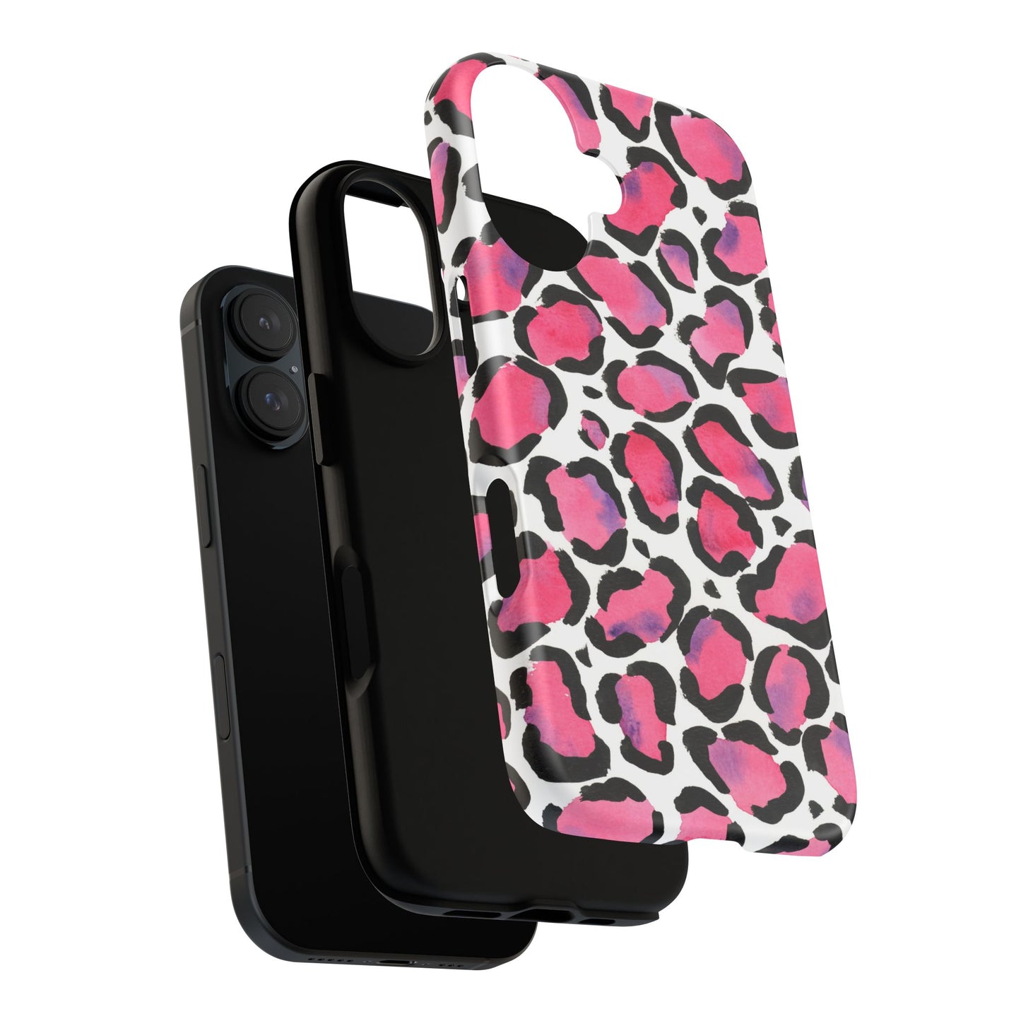 Wild in Pink- Leopard Print Phone Case