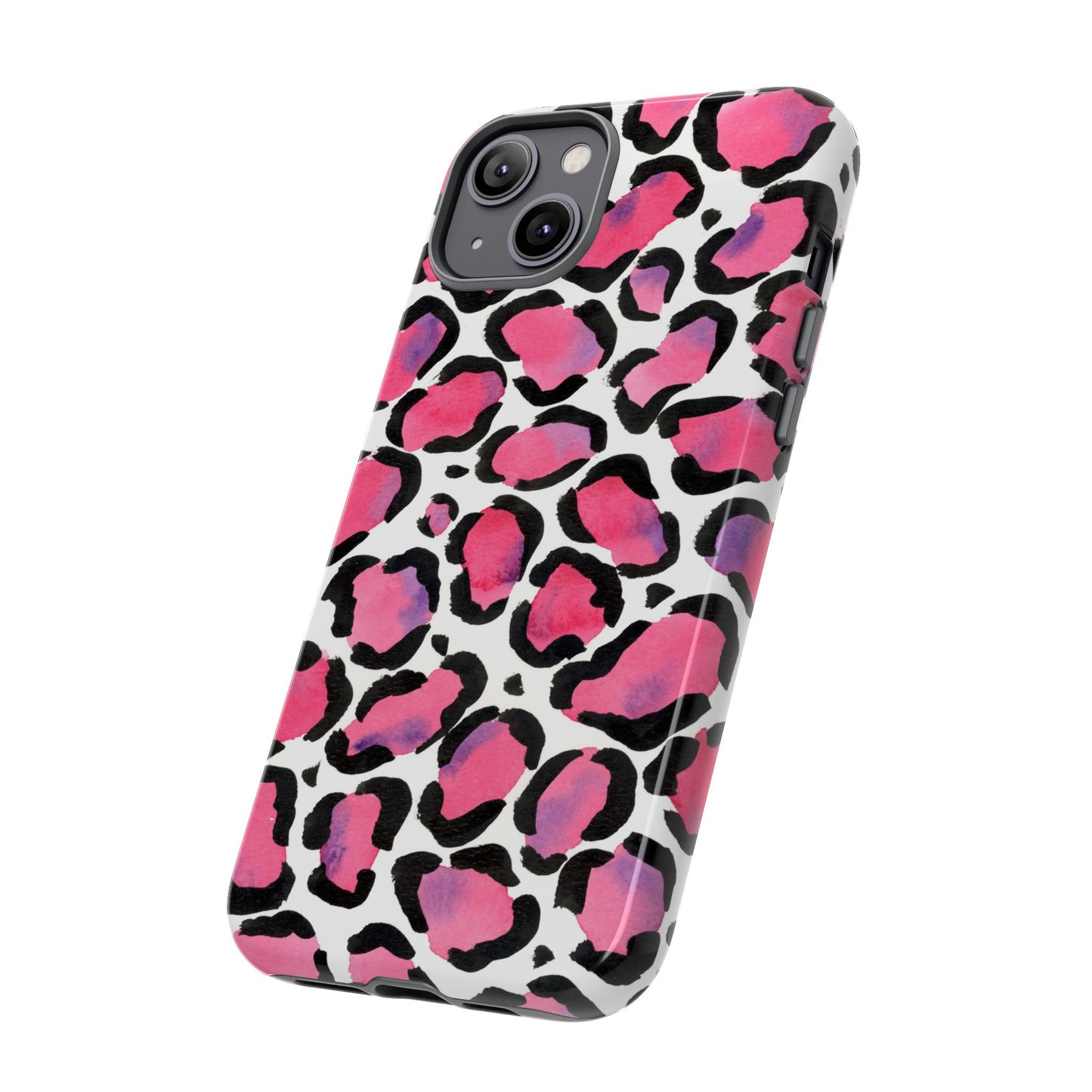 Wild in Pink- Leopard Print Phone Case