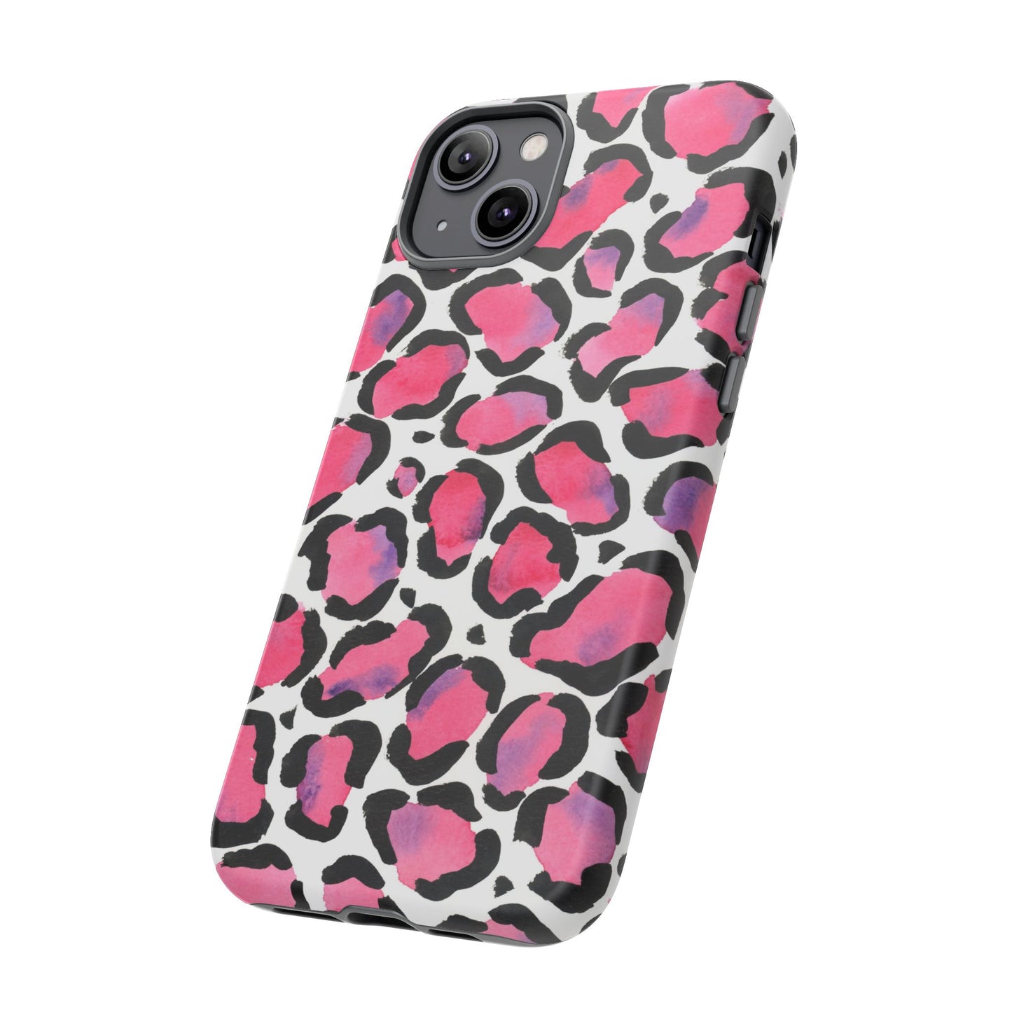 Wild in Pink- Leopard Print Phone Case