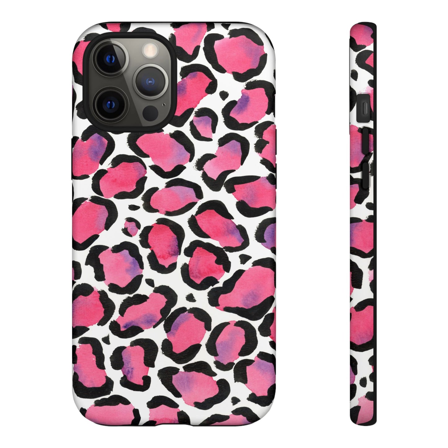 Wild in Pink- Leopard Print Phone Case