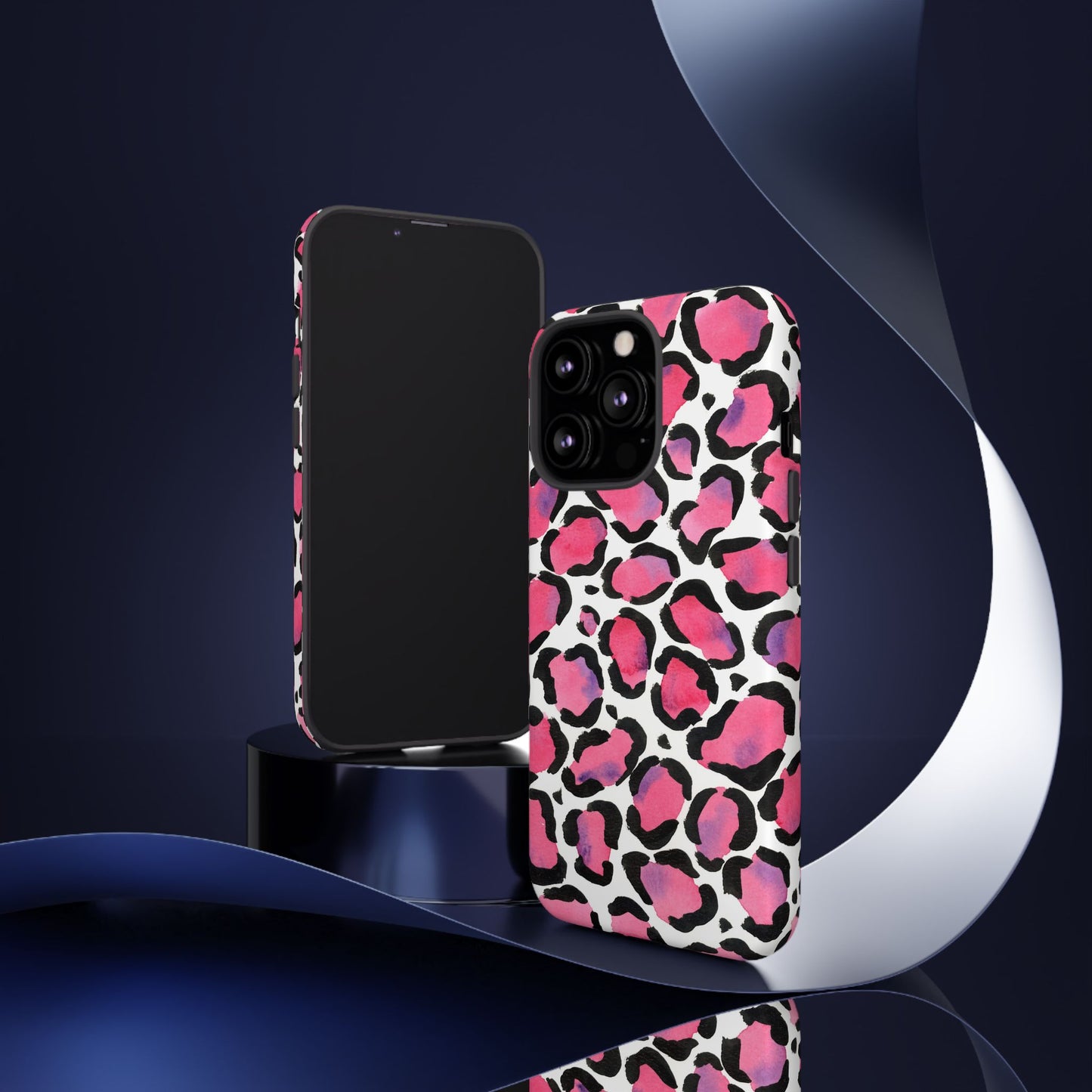 Wild in Pink- Leopard Print Phone Case