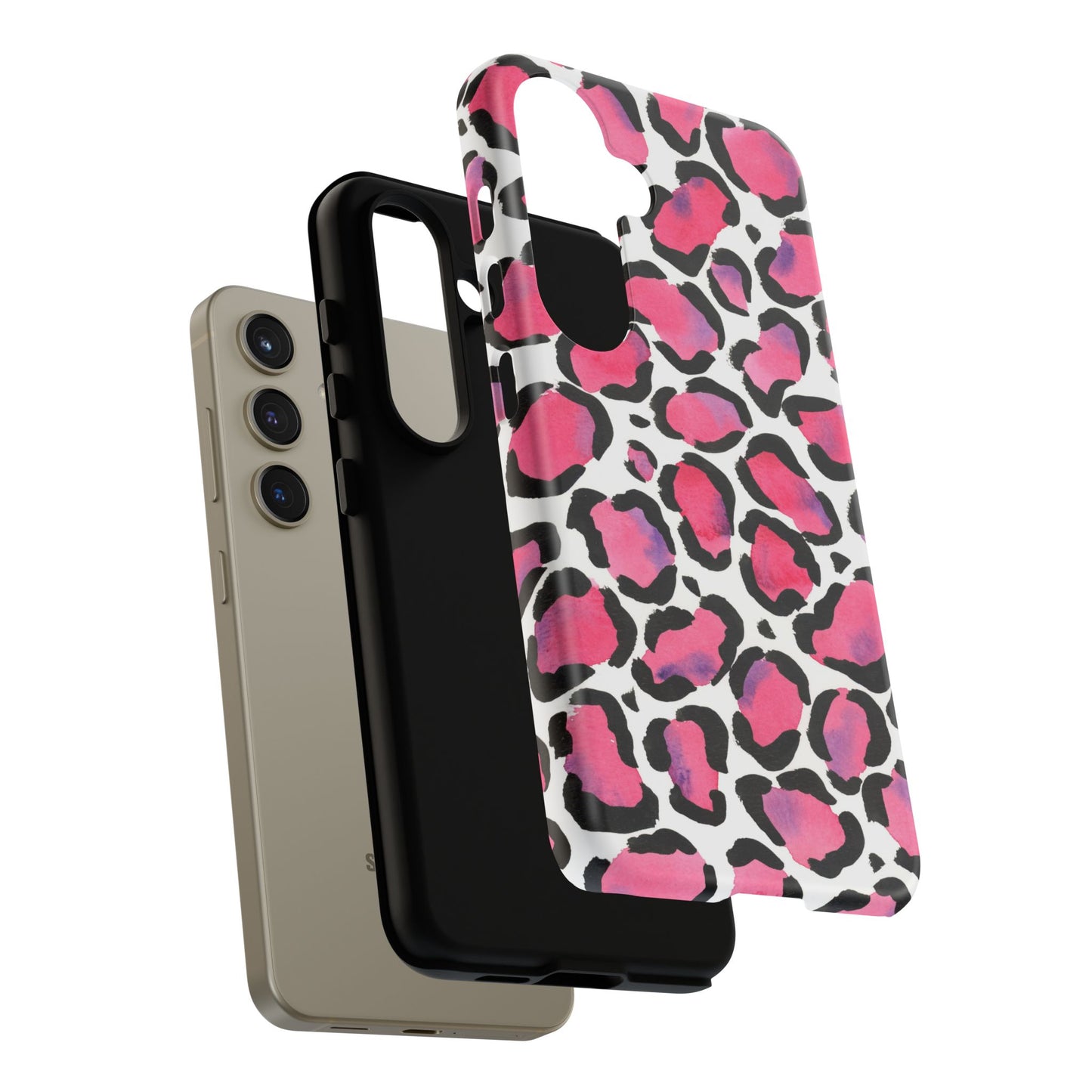 Wild in Pink- Leopard Print Phone Case