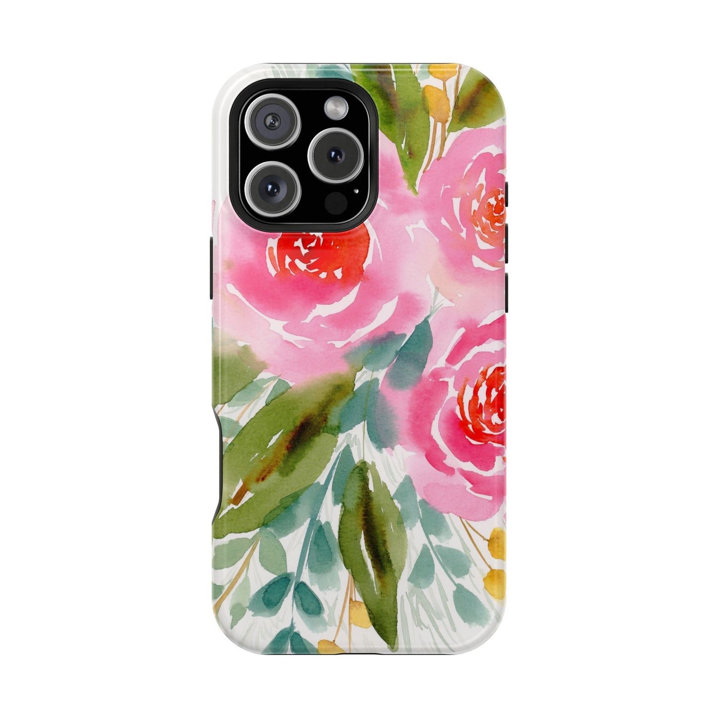 Joyful Garden, Magnetic Watercolor Phone Case