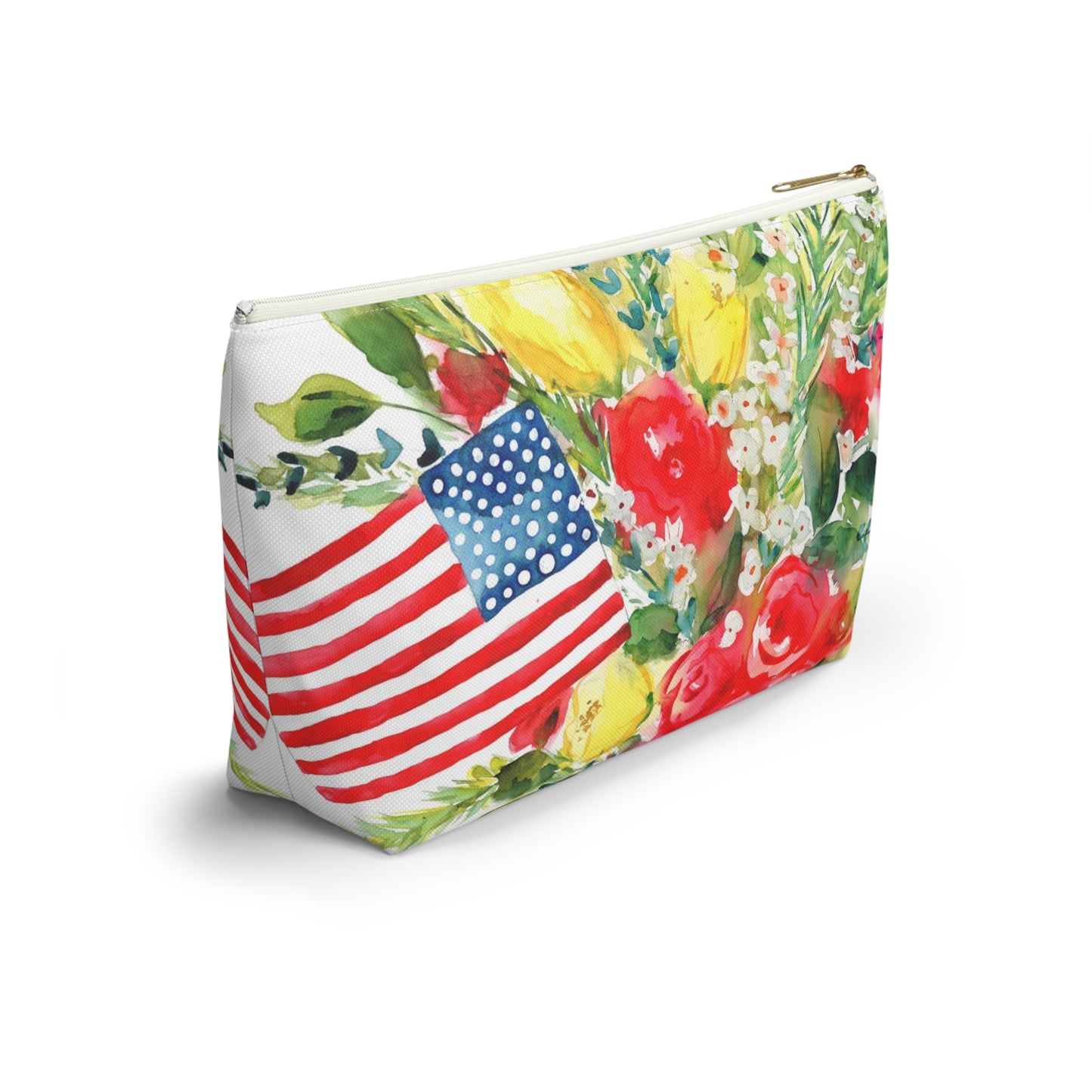 Red White and Bloom Small Organizer