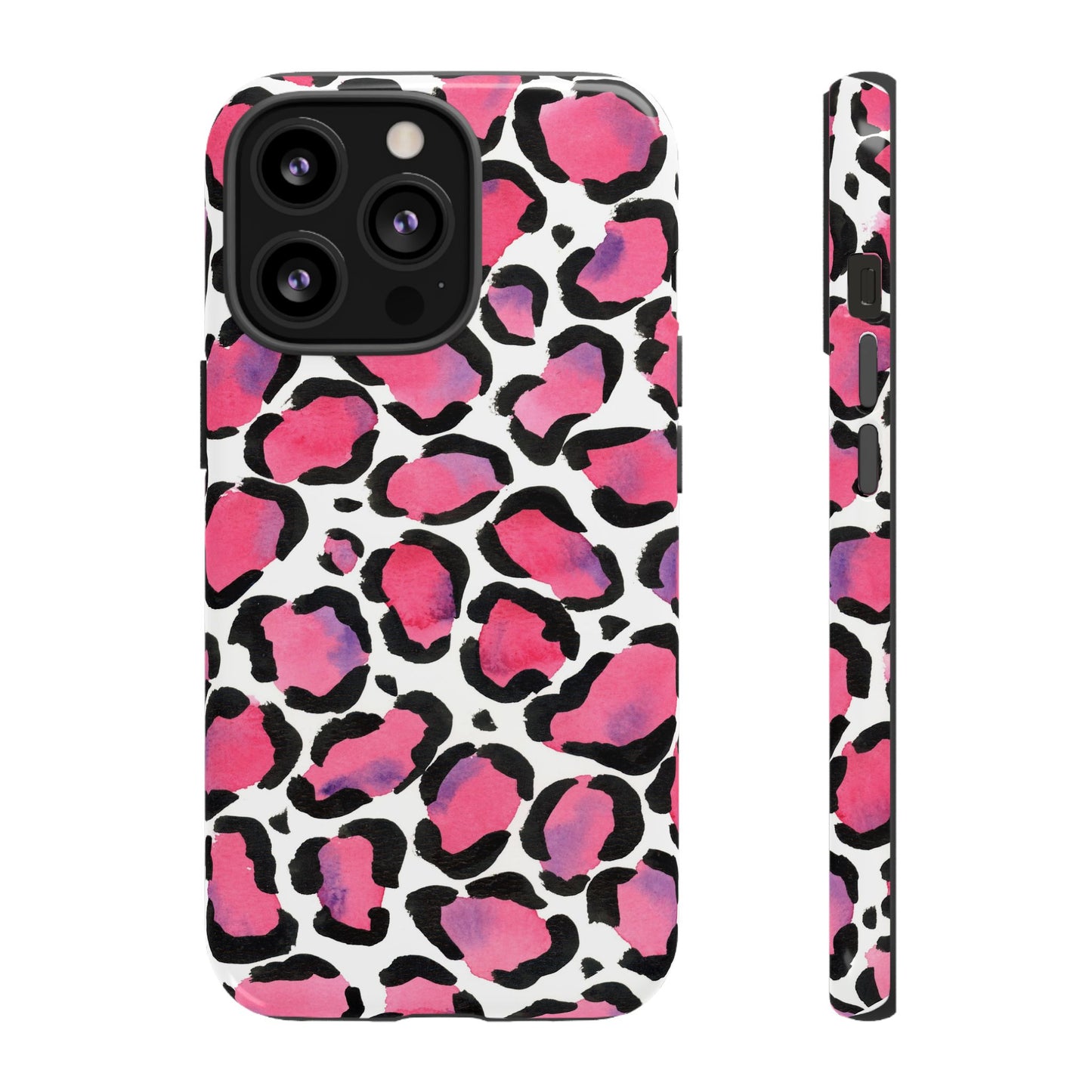 Wild in Pink- Leopard Print Phone Case