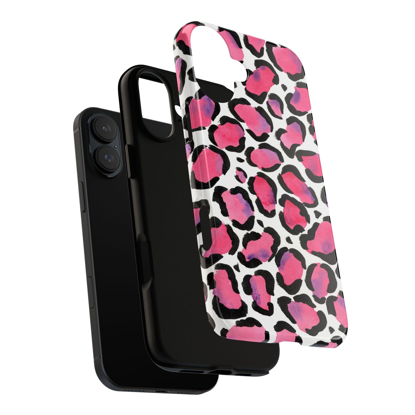 Wild in Pink- Leopard Print Phone Case
