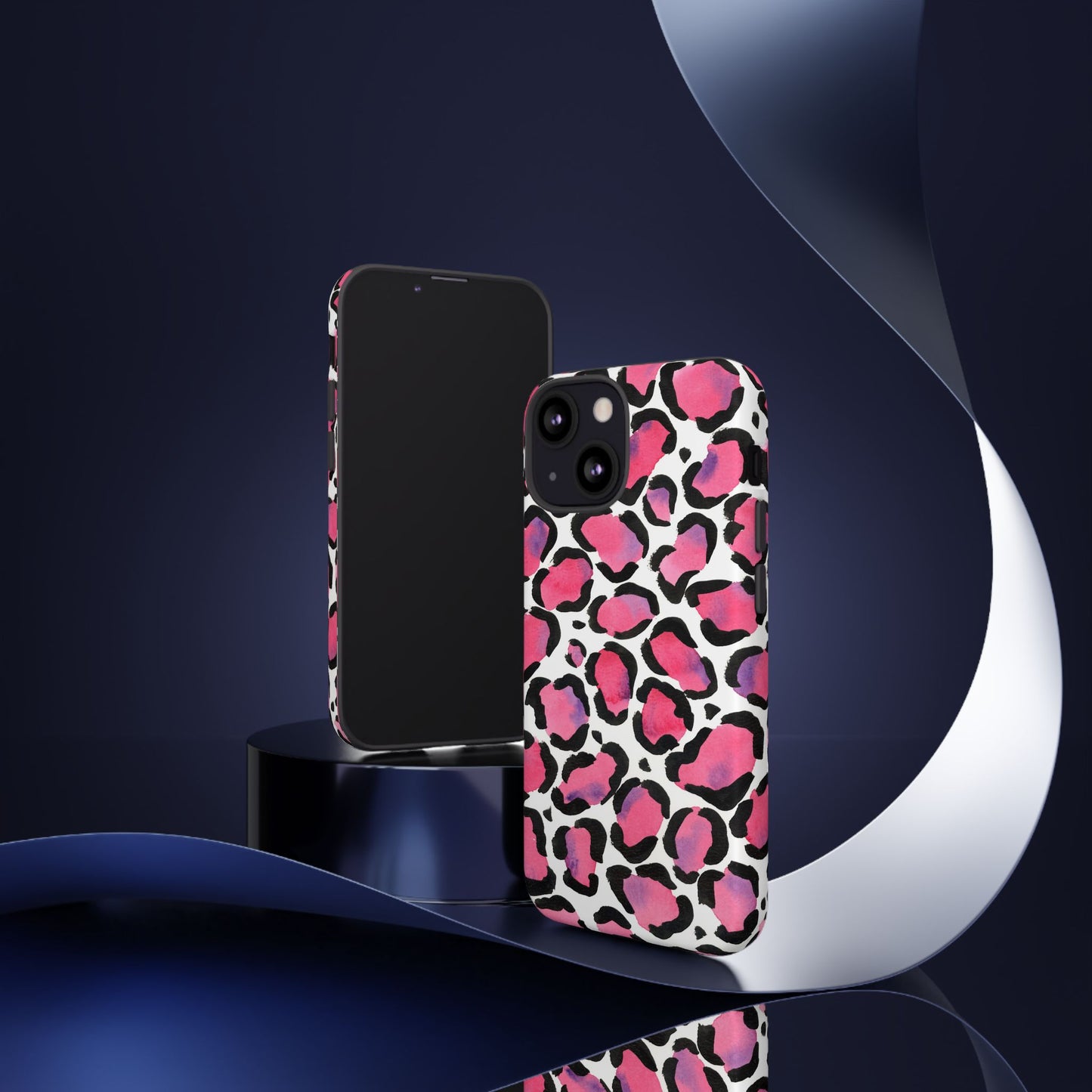Wild in Pink- Leopard Print Phone Case