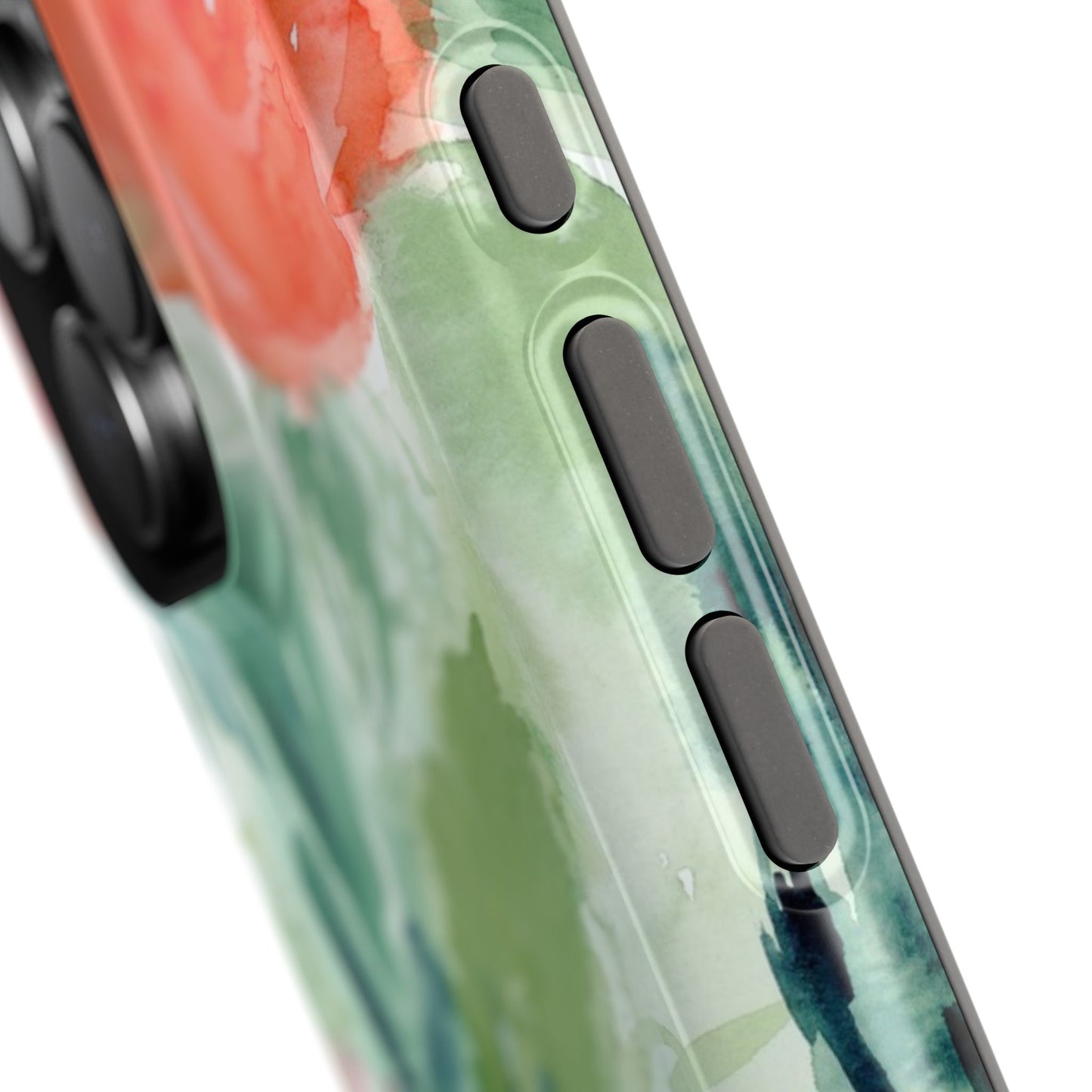 Loose Floral Watercolor Magnetic Phone Cover