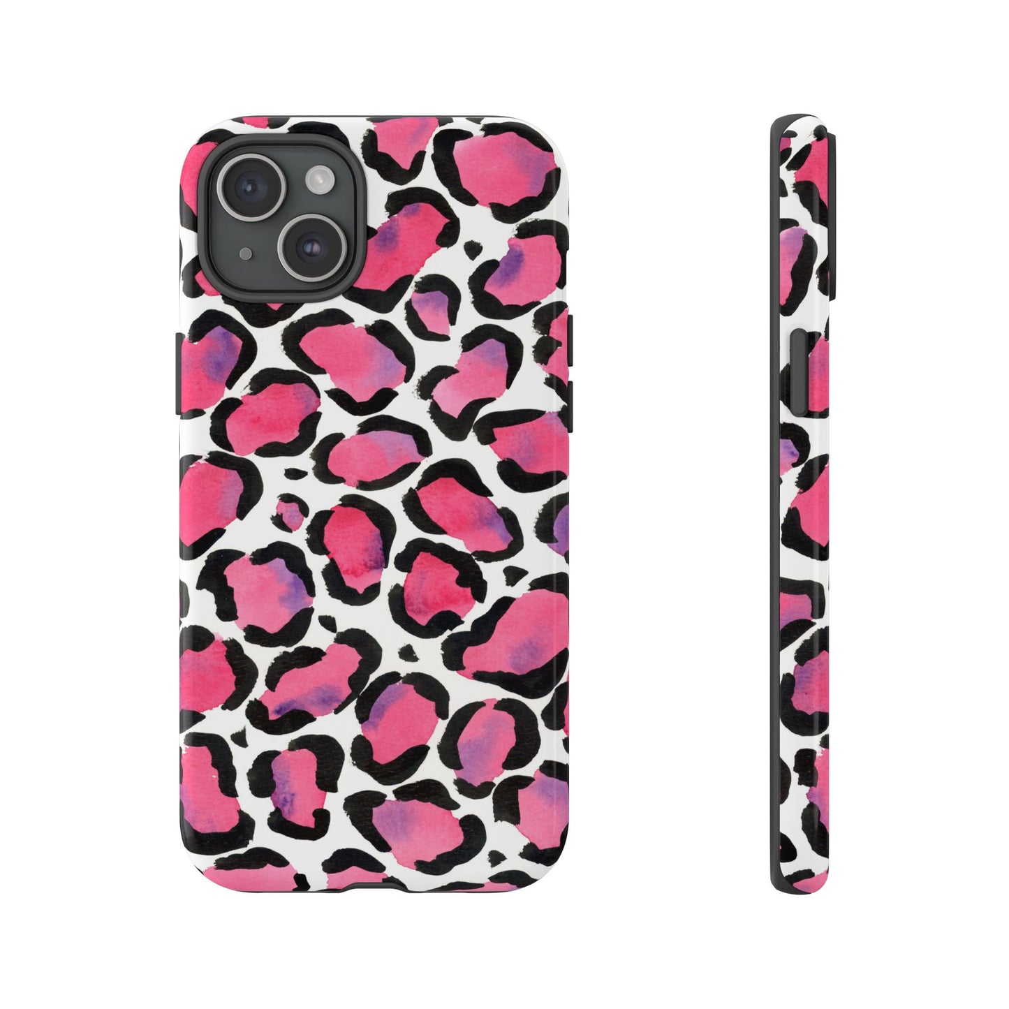 Wild in Pink- Leopard Print Phone Case