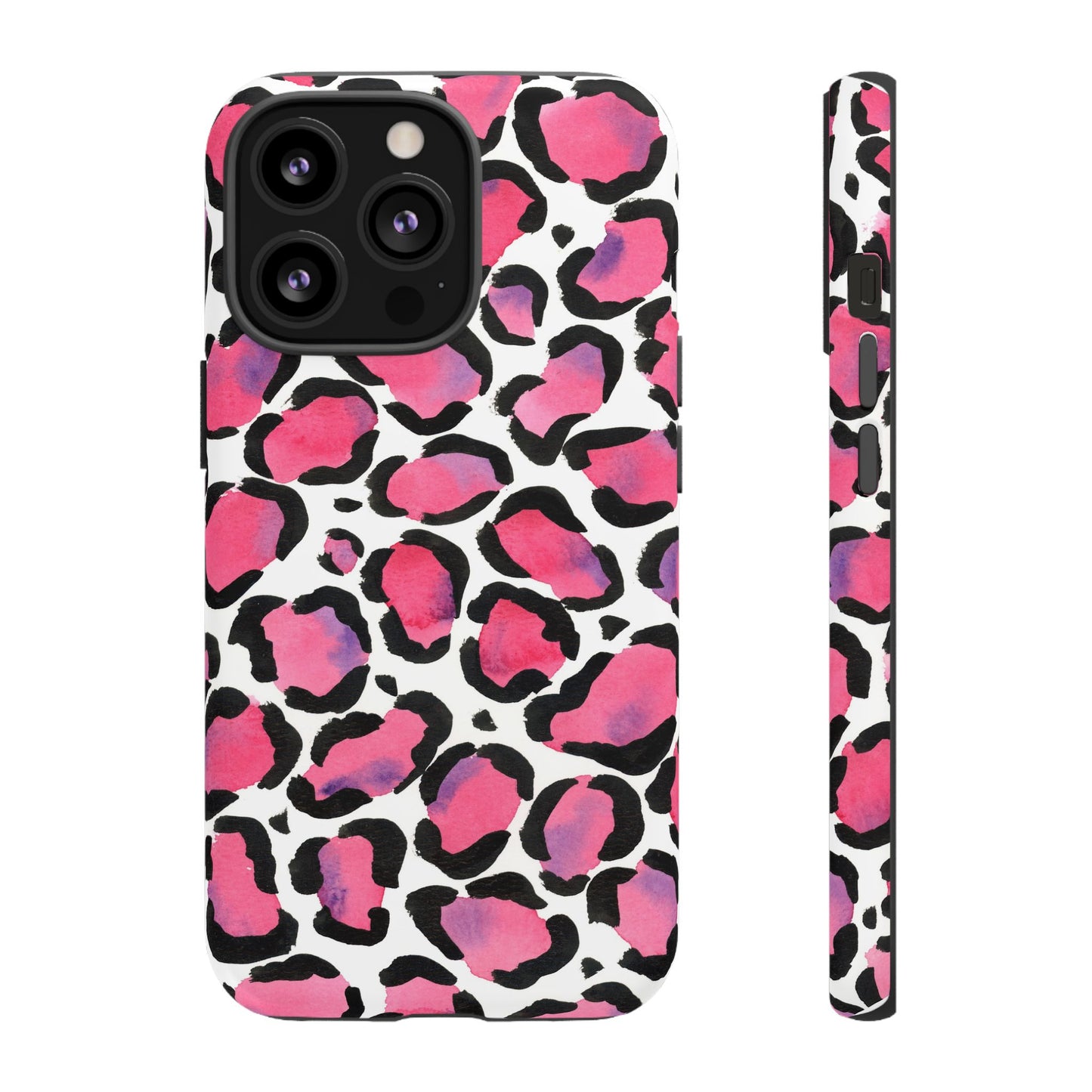 Wild in Pink- Leopard Print Phone Case