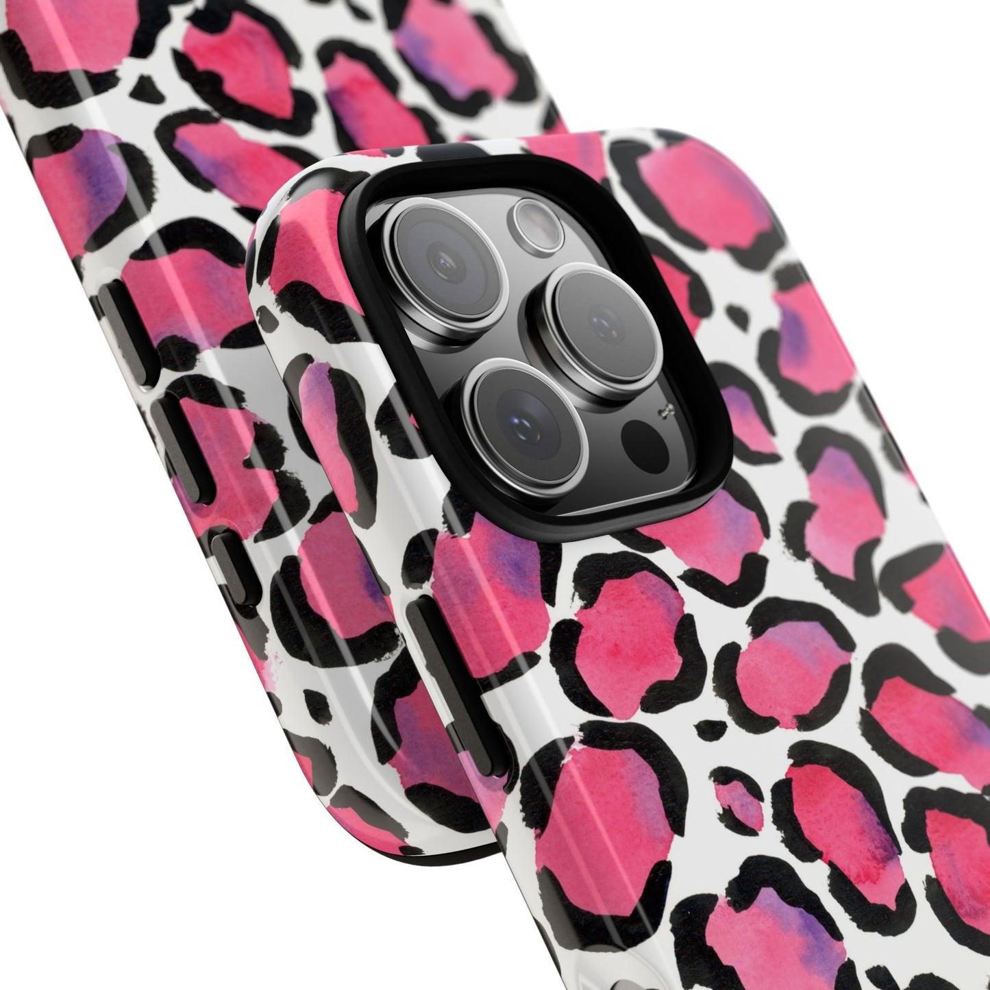 Wild in Pink- Leopard Print Phone Case