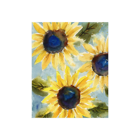 Sunflowers Watercolor Fine Art Prints