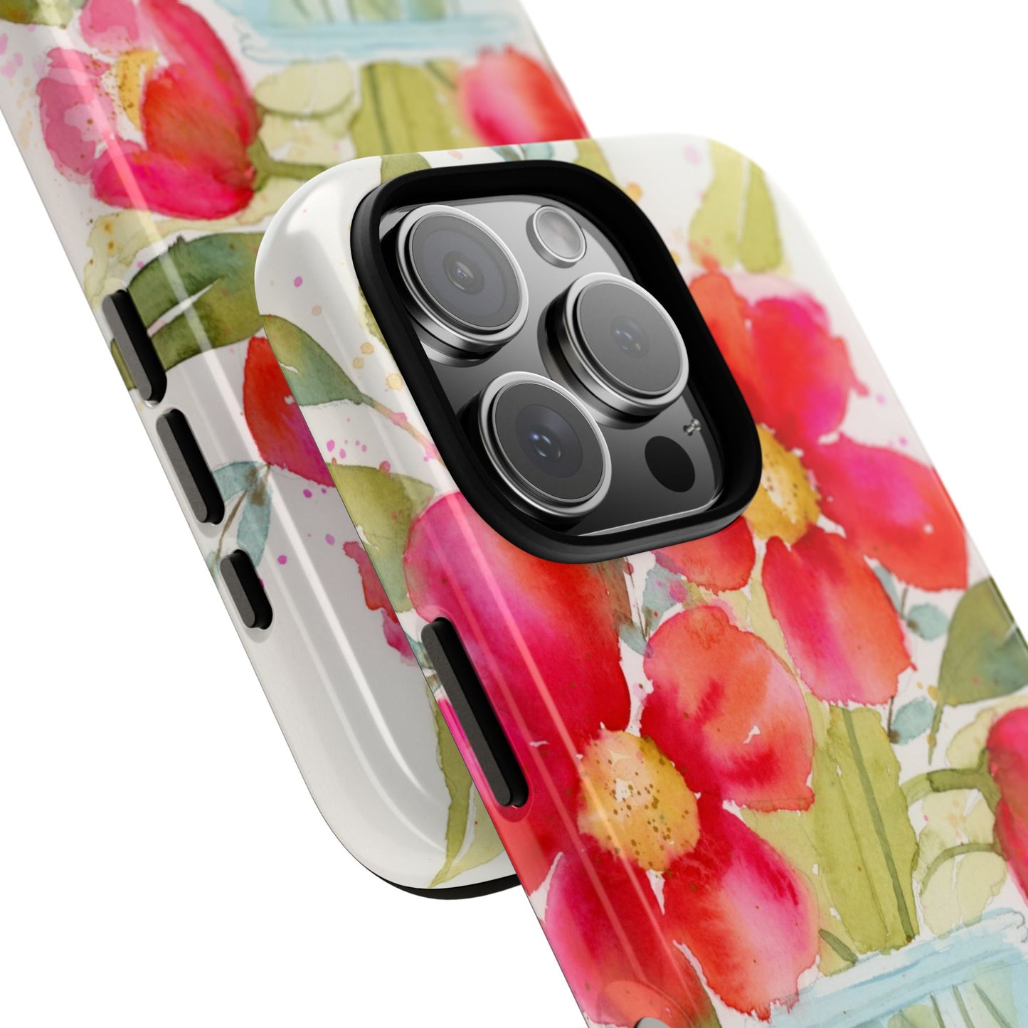 Pocket Garden Classic Phone Case, Bright Floral Phone Case