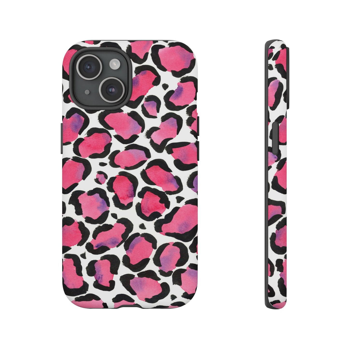Wild in Pink- Leopard Print Phone Case