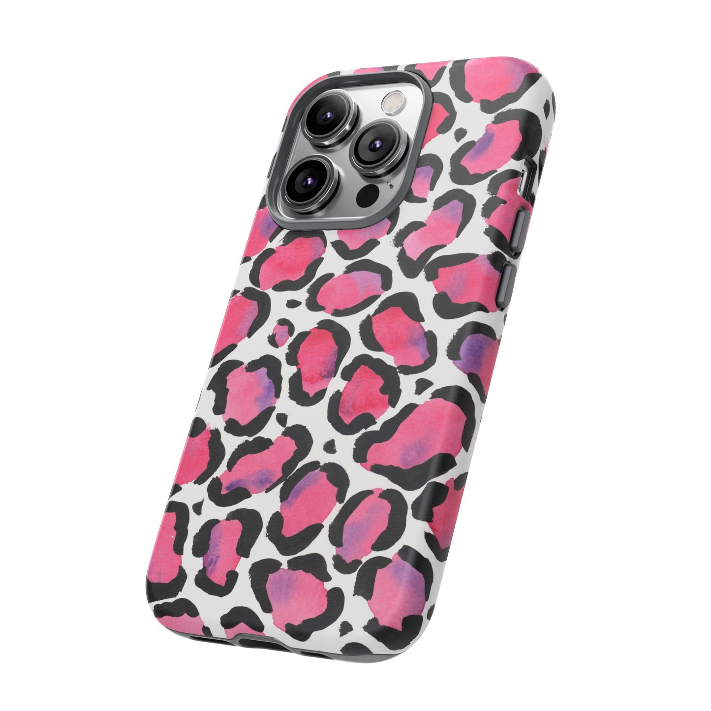 Wild in Pink- Leopard Print Phone Case