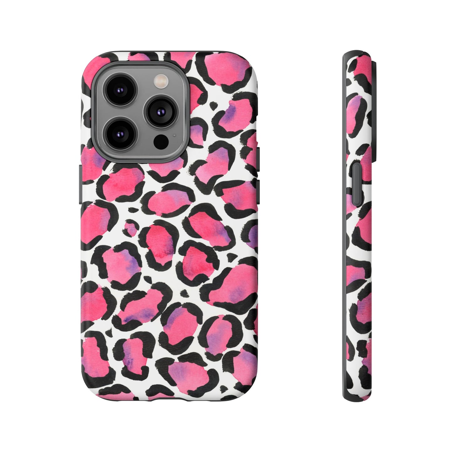 Wild in Pink- Leopard Print Phone Case