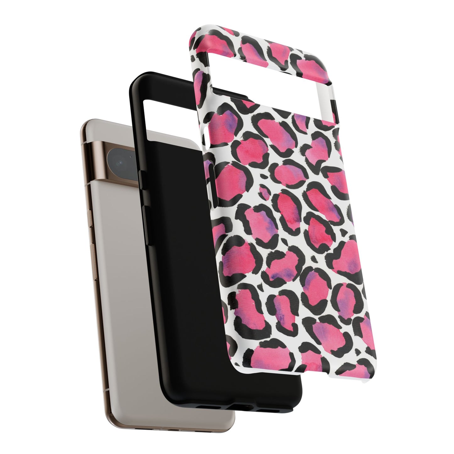Wild in Pink- Leopard Print Phone Case