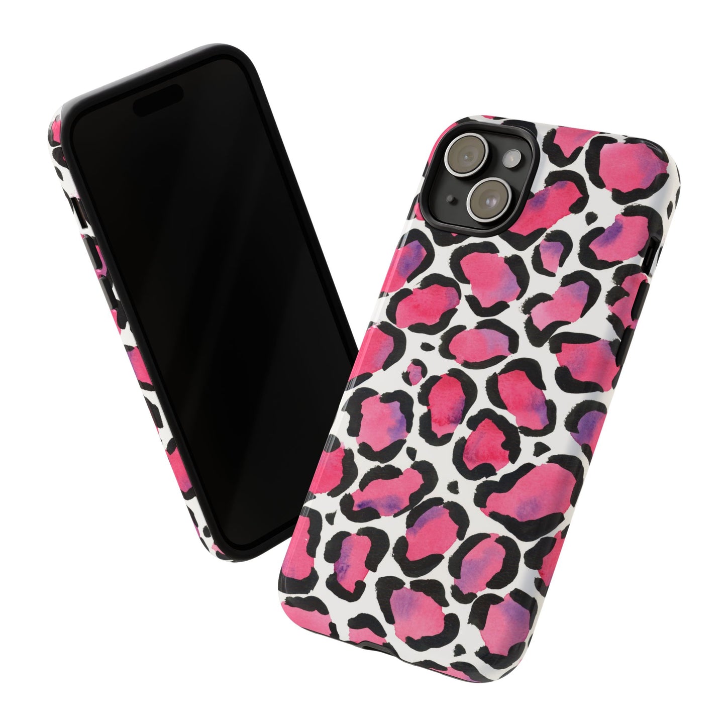 Wild in Pink- Leopard Print Phone Case