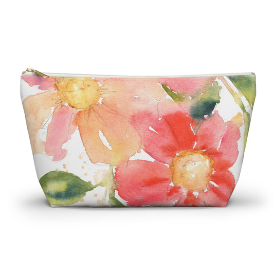 Soft Petal Floral Pouch