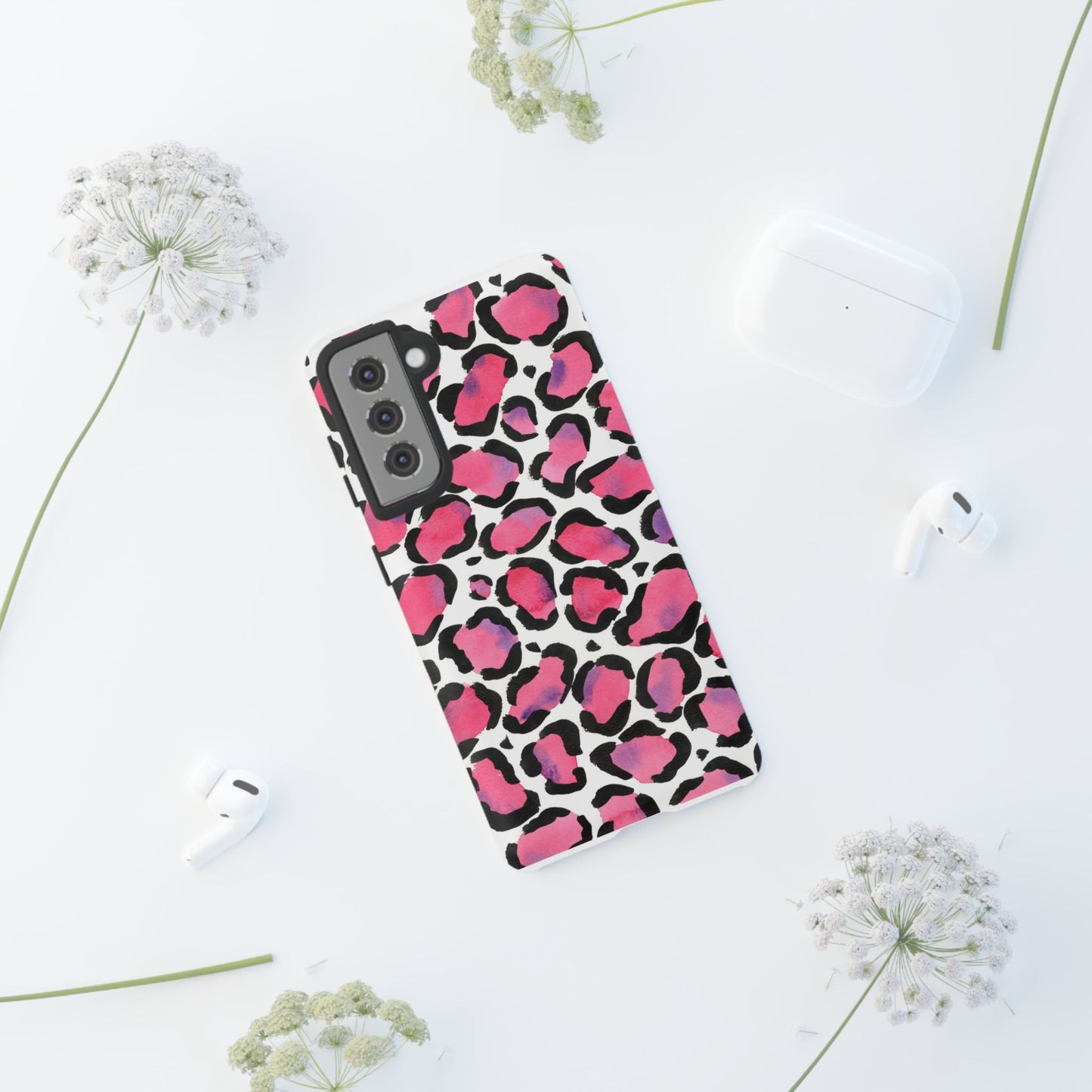 Wild in Pink- Leopard Print Phone Case
