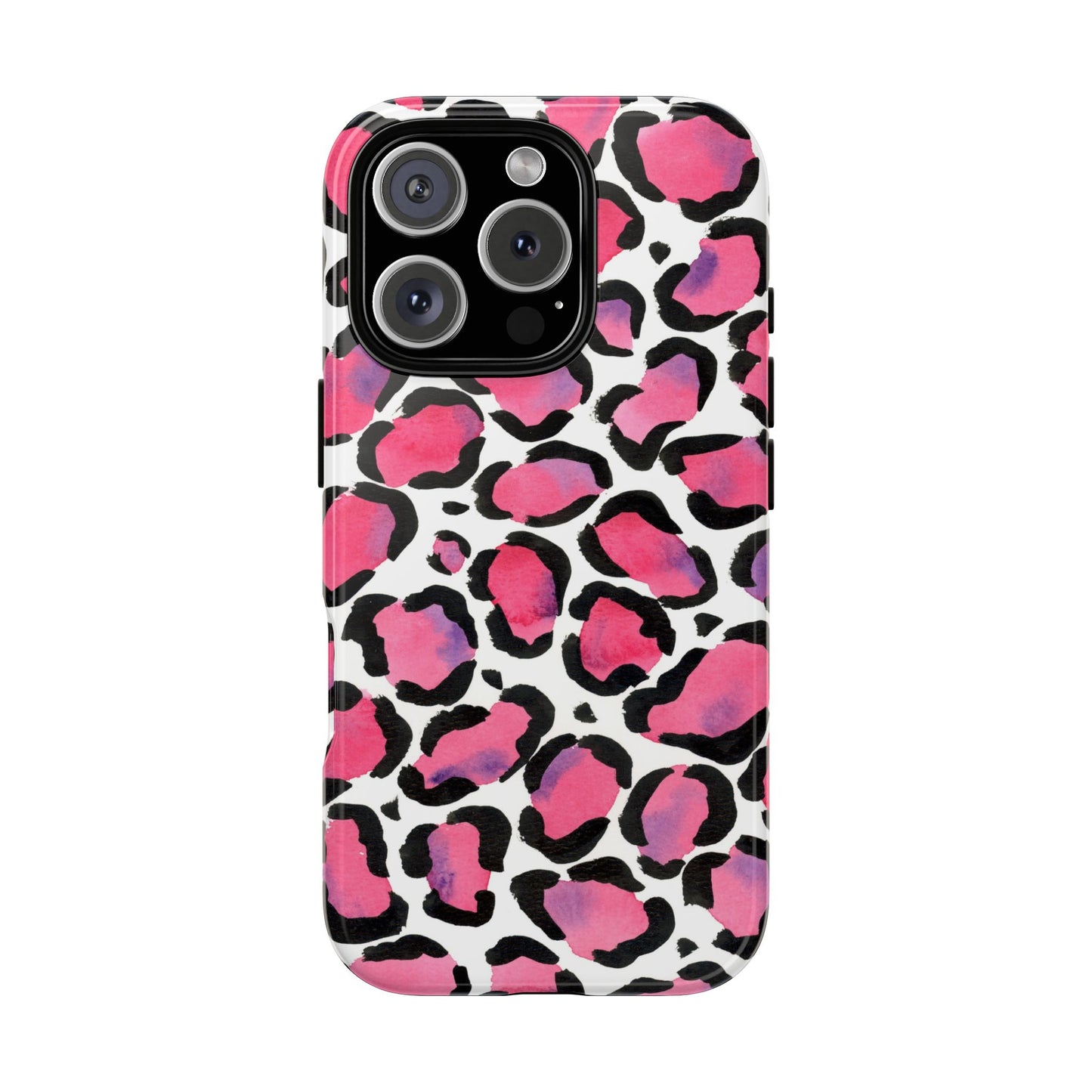Wild in Pink- Leopard Print Phone Case