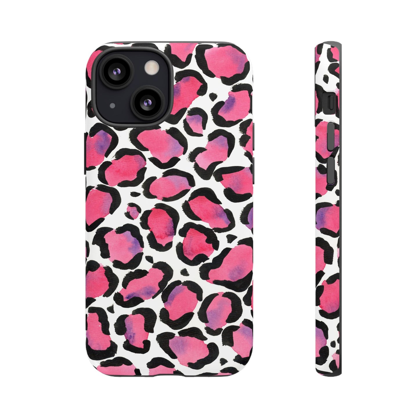 Wild in Pink- Leopard Print Phone Case