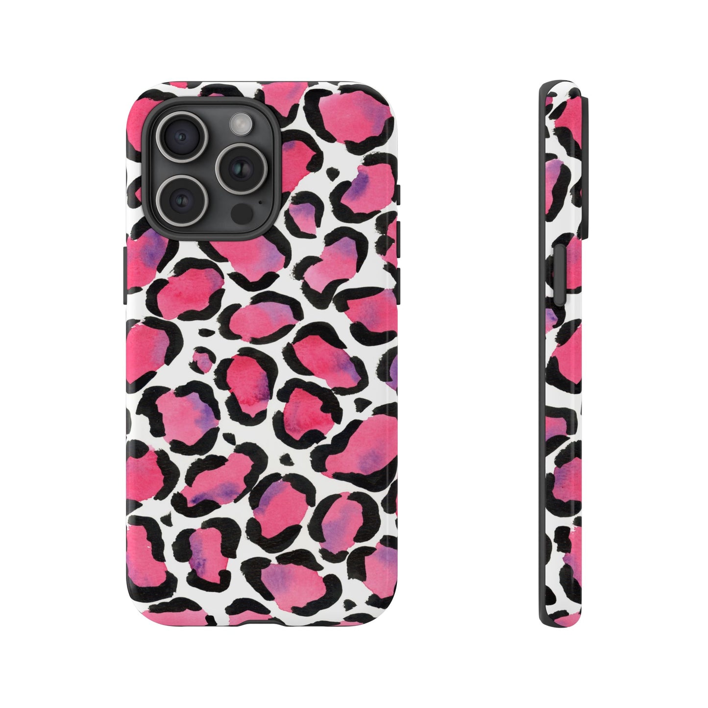 Wild in Pink- Leopard Print Phone Case