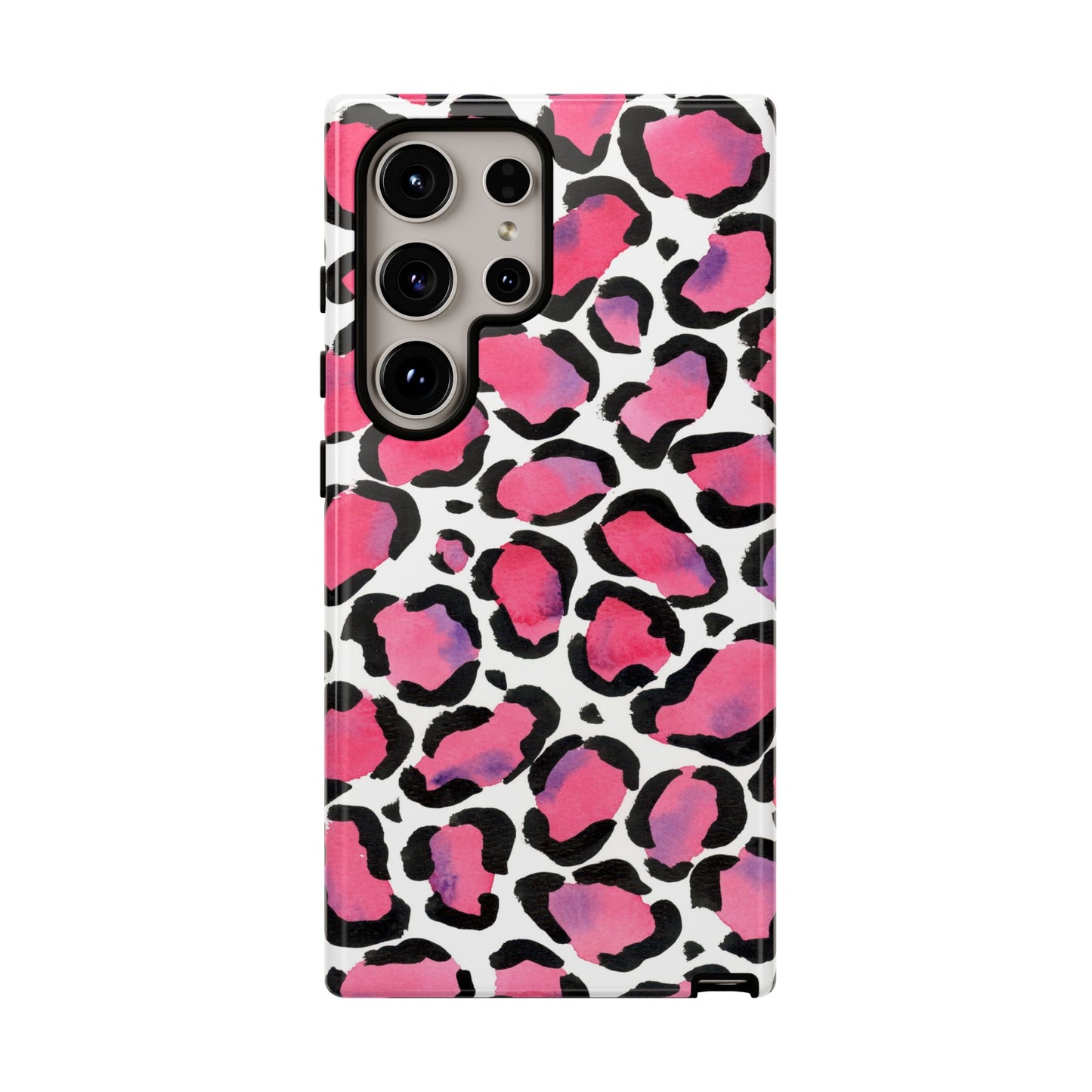 Wild in Pink- Leopard Print Phone Case