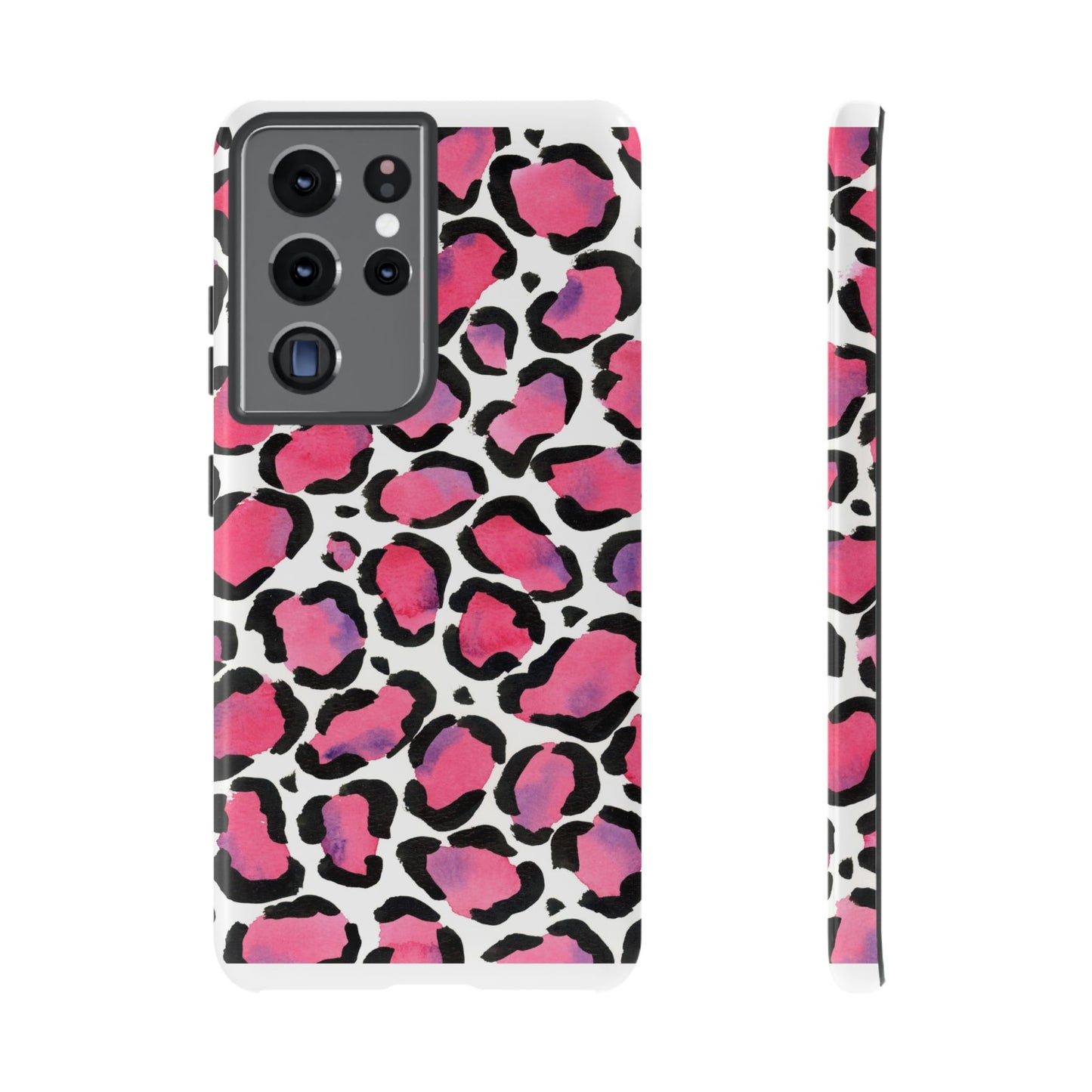 Wild in Pink- Leopard Print Phone Case