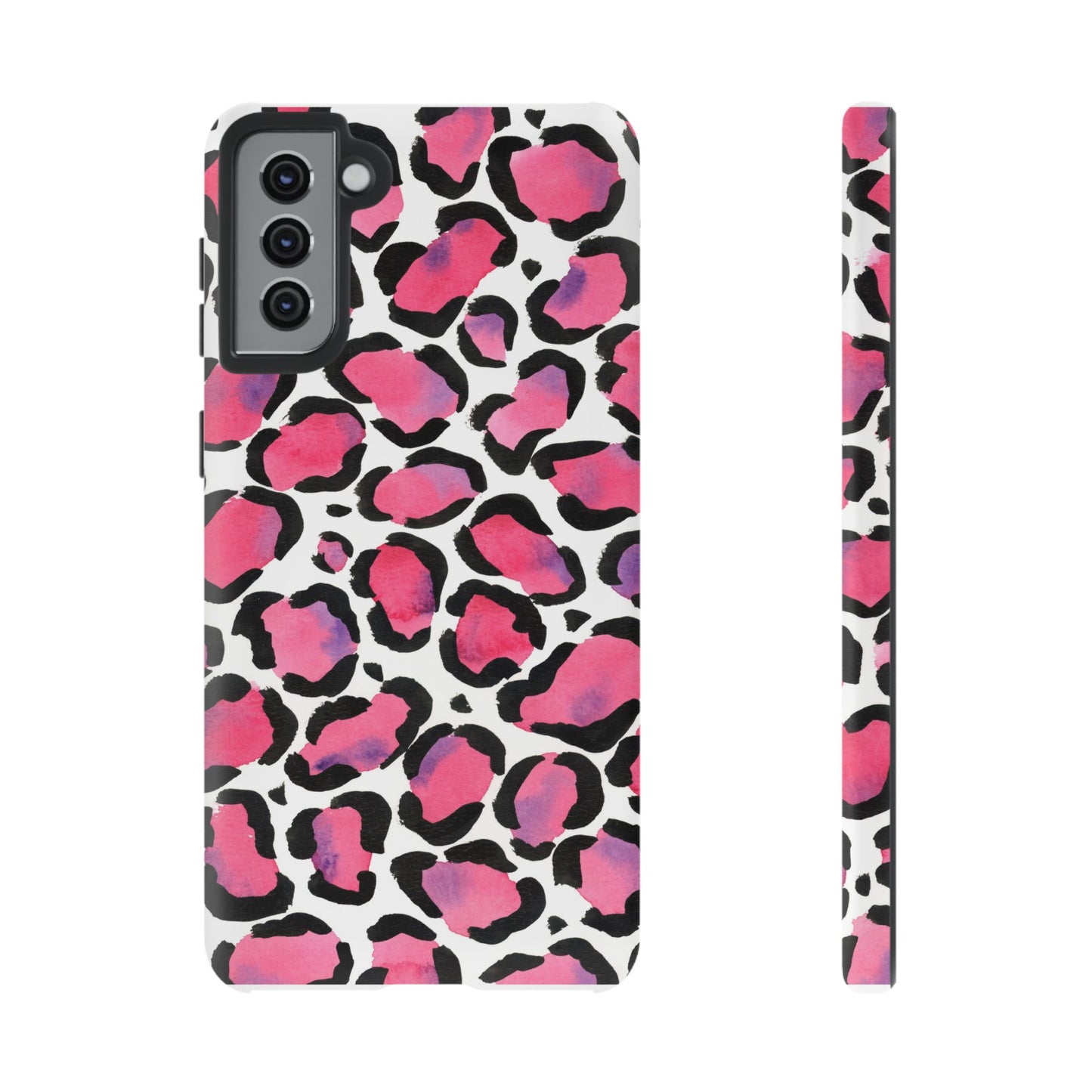 Wild in Pink- Leopard Print Phone Case